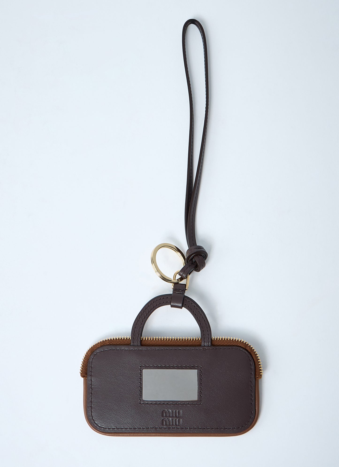 Miu Miu Women Arcadie Leather Keyring MIU MIU