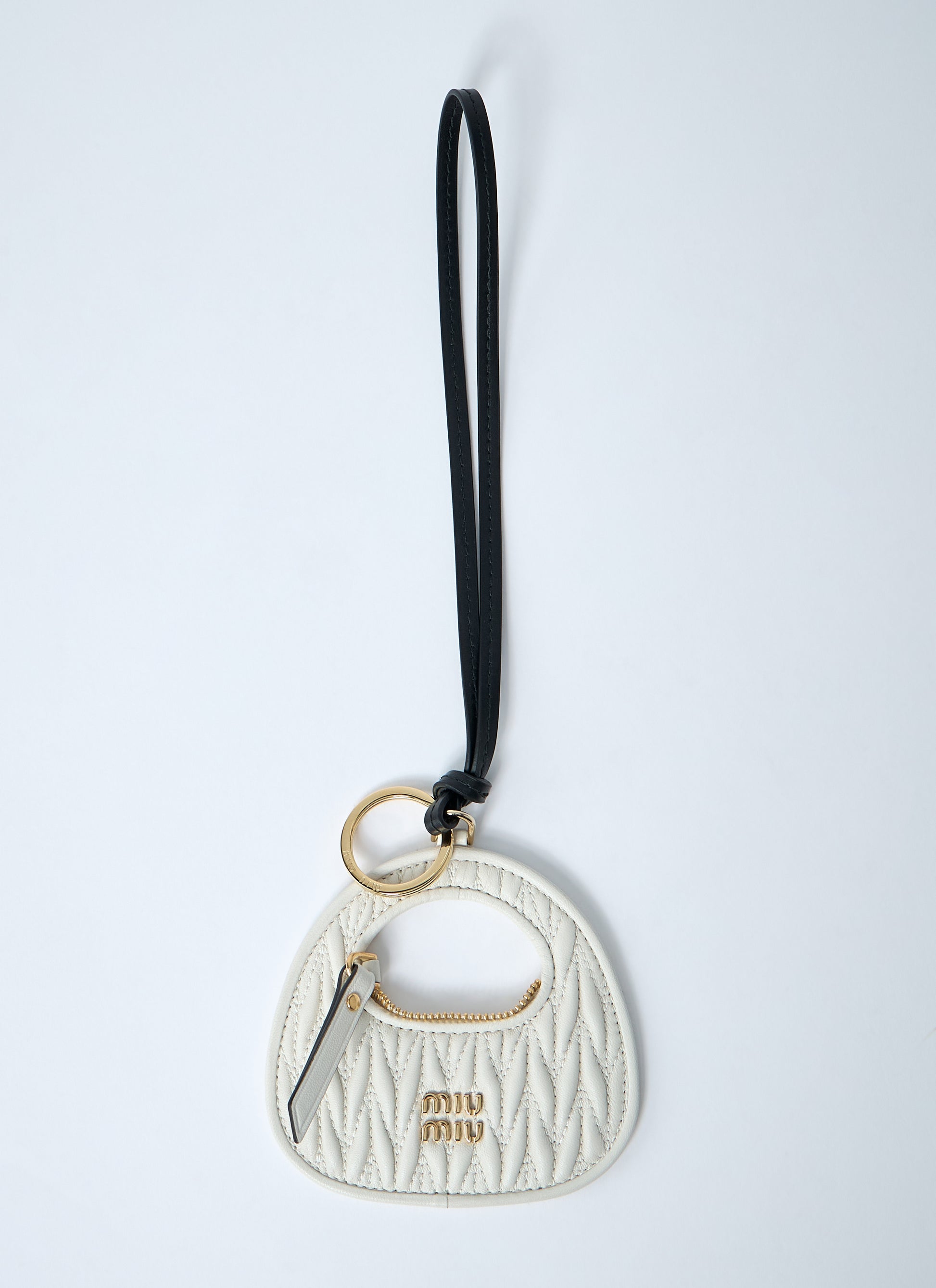 Miu Miu Women Wander Leather Keyring MIU MIU