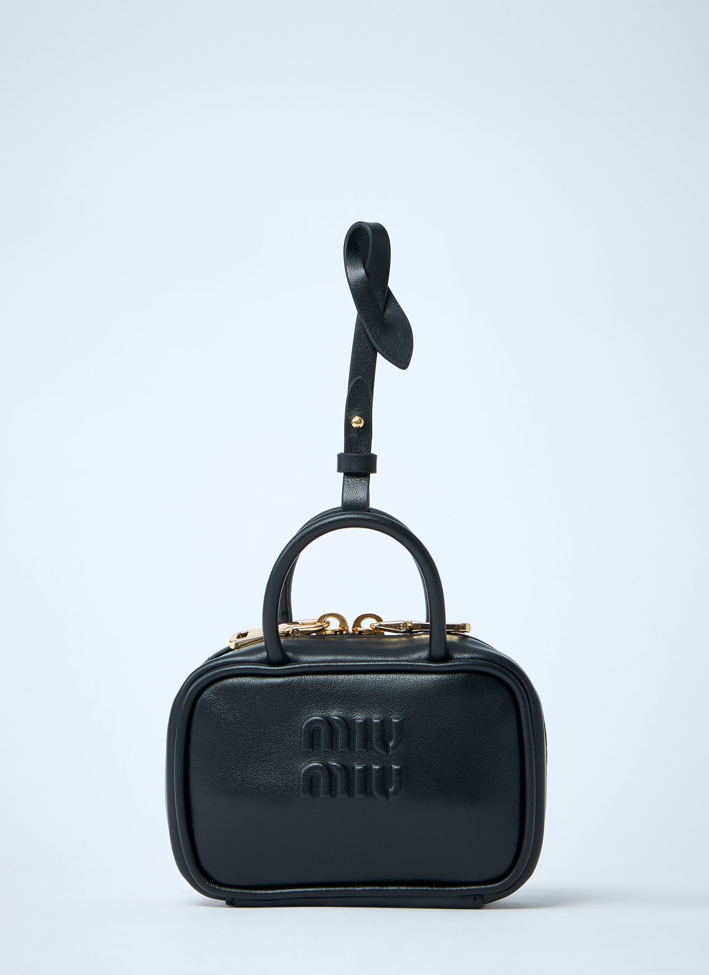 Miu Miu Women Micro Beau Leather Bag MIU MIU