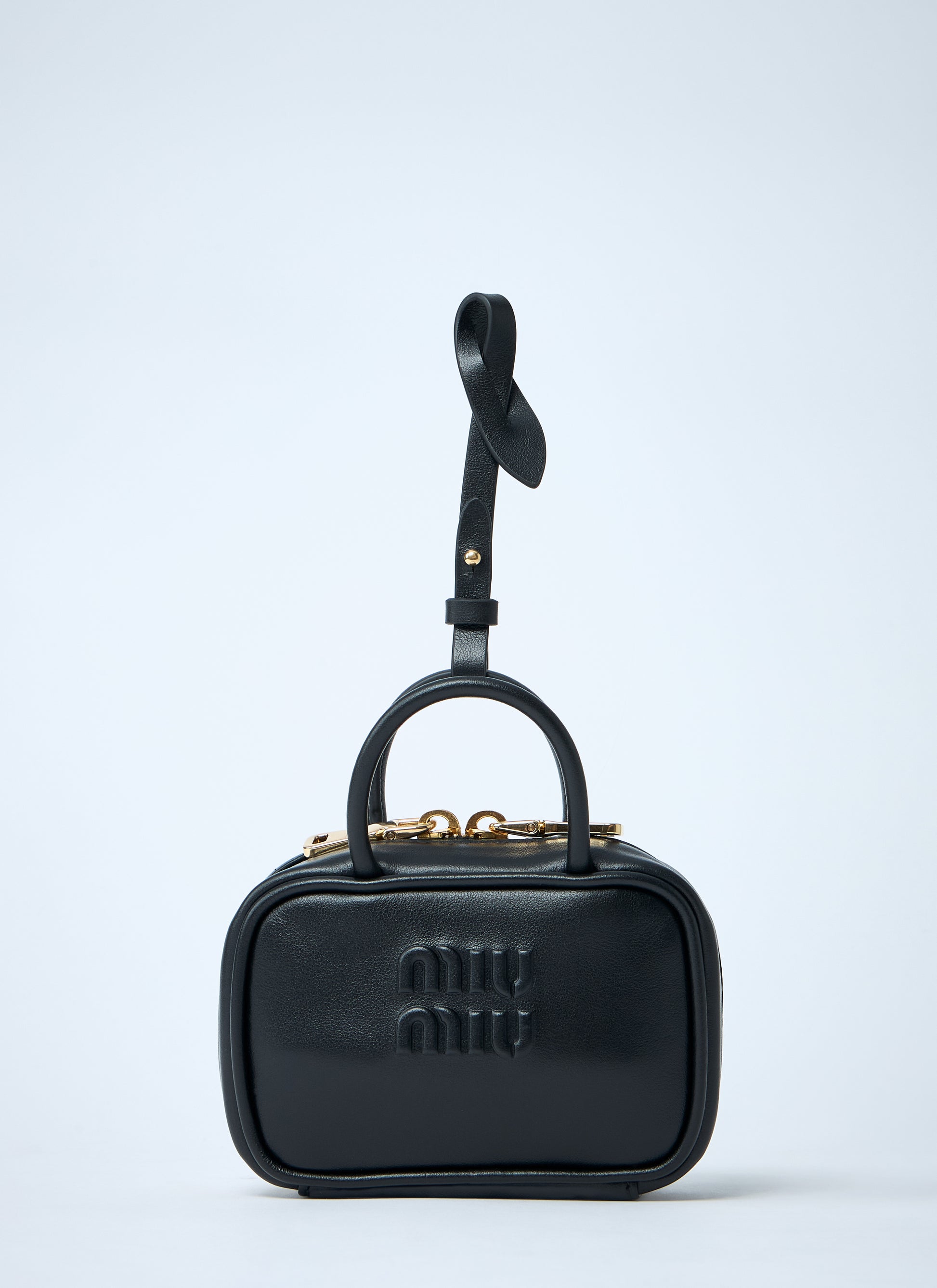 Miu Miu Women Micro Beau Leather Bag MIU MIU