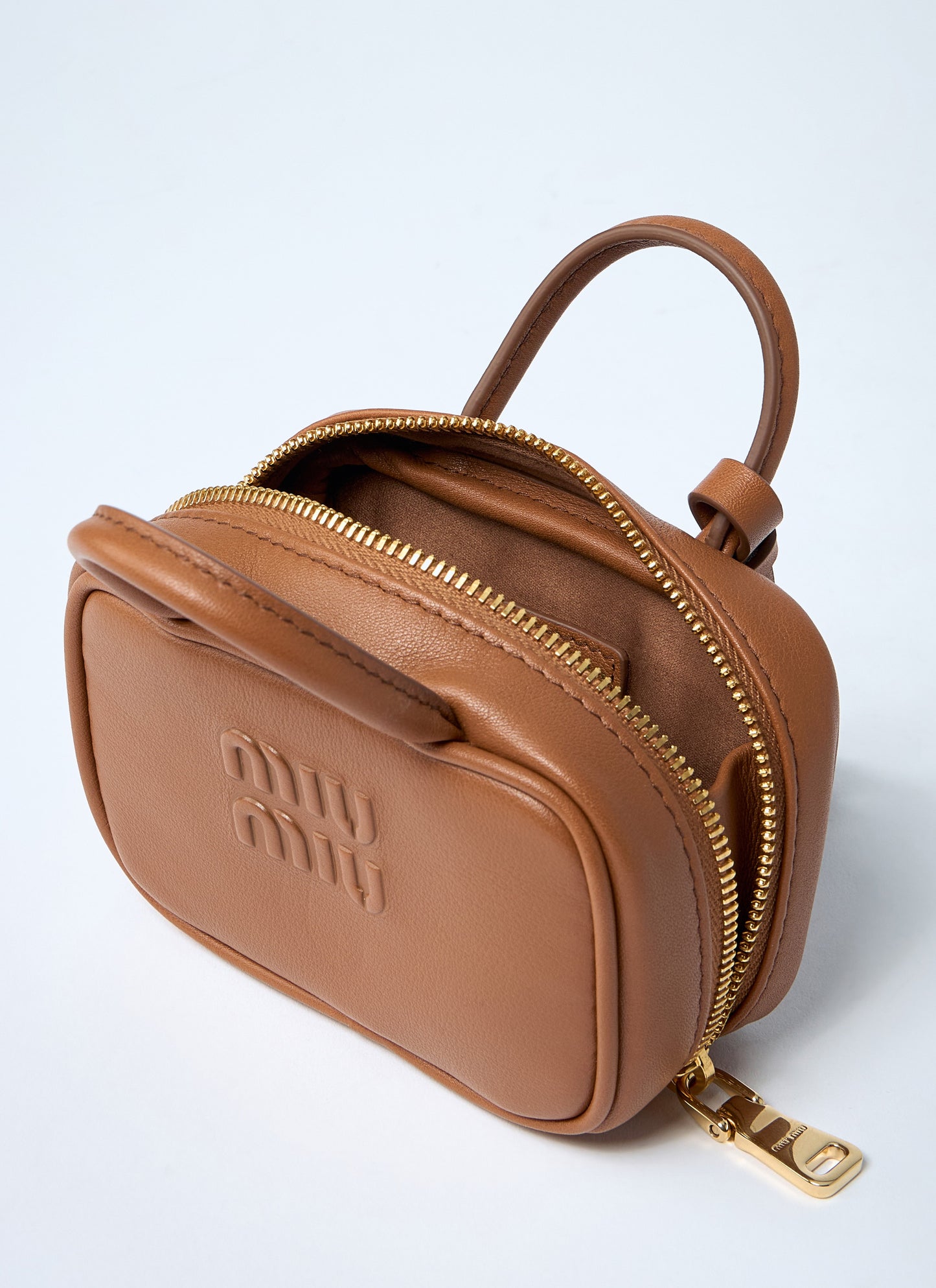 Miu Miu Women Micro Beau Leather Bag MIU MIU