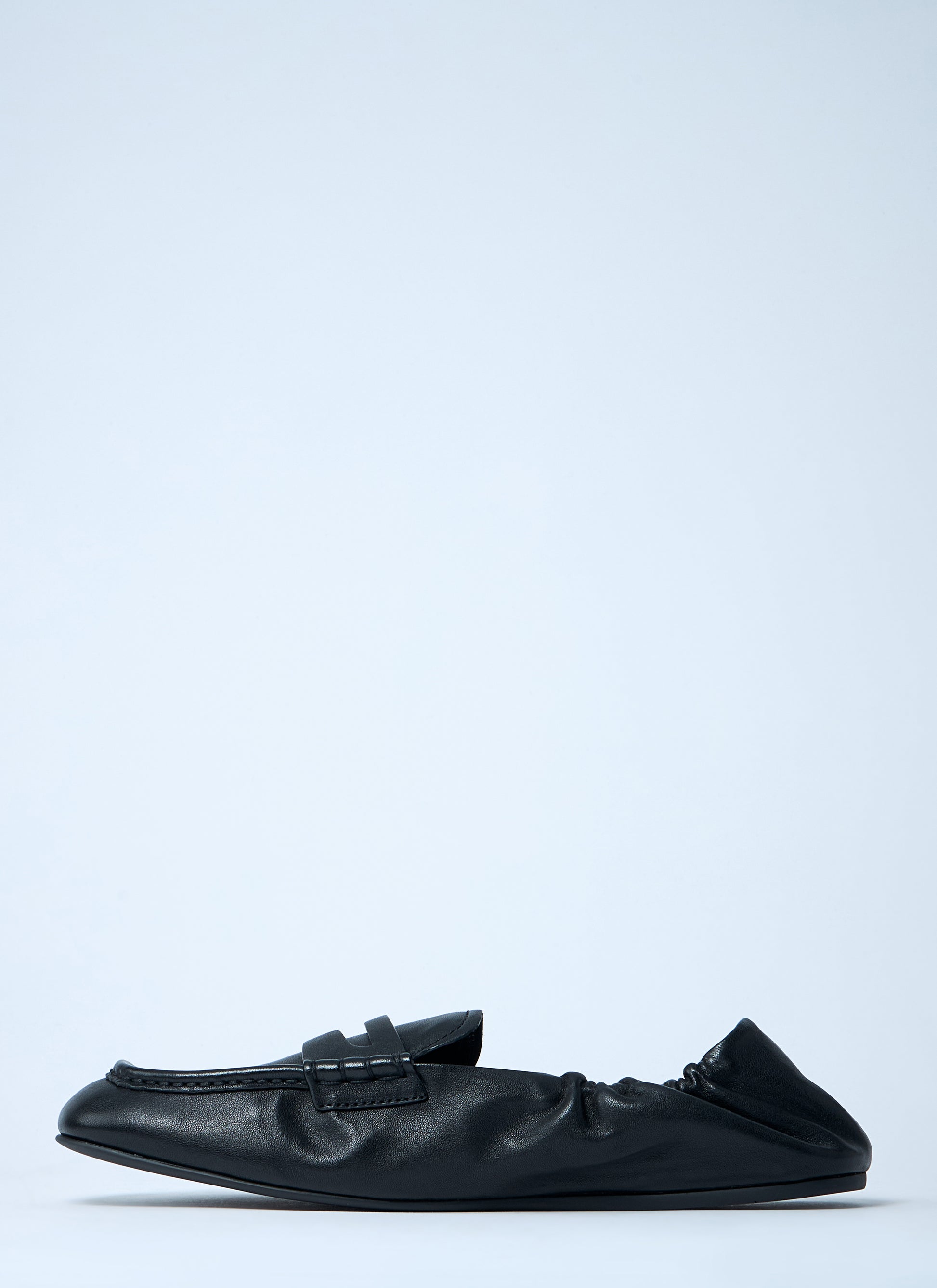 Miu Miu Women Logo Motif Leather Loafers MIU MIU