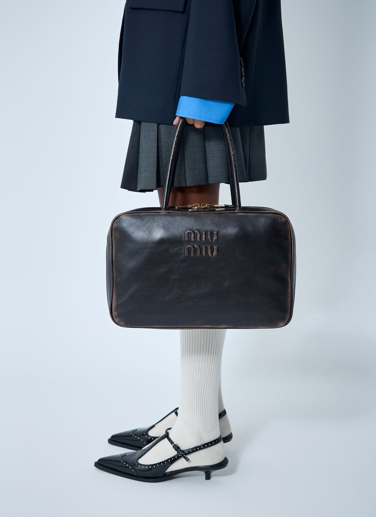 Miu Miu Women Beau Leather Handbag MIU MIU