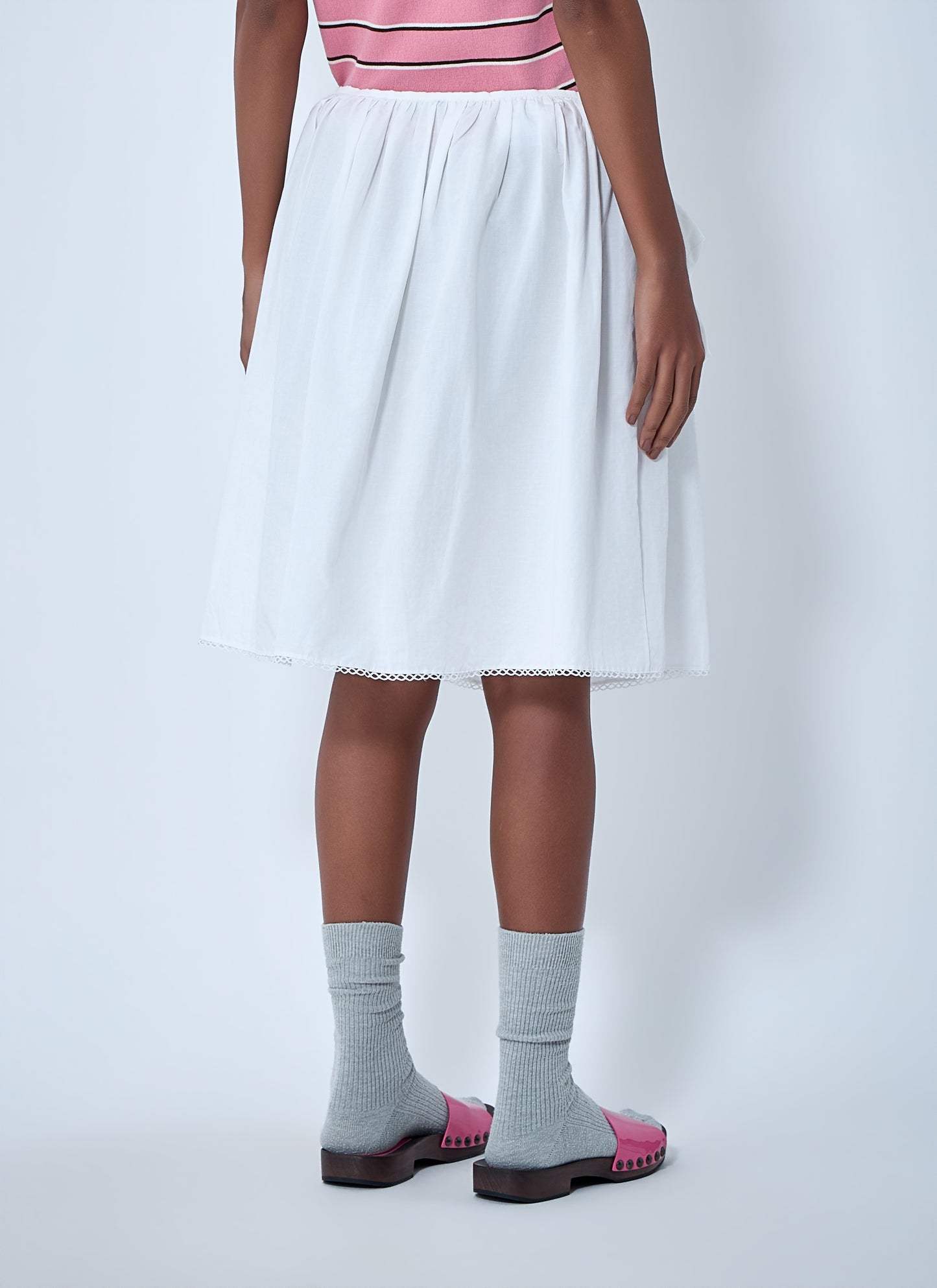Miu Miu Women Gathered Skirt MIU MIU