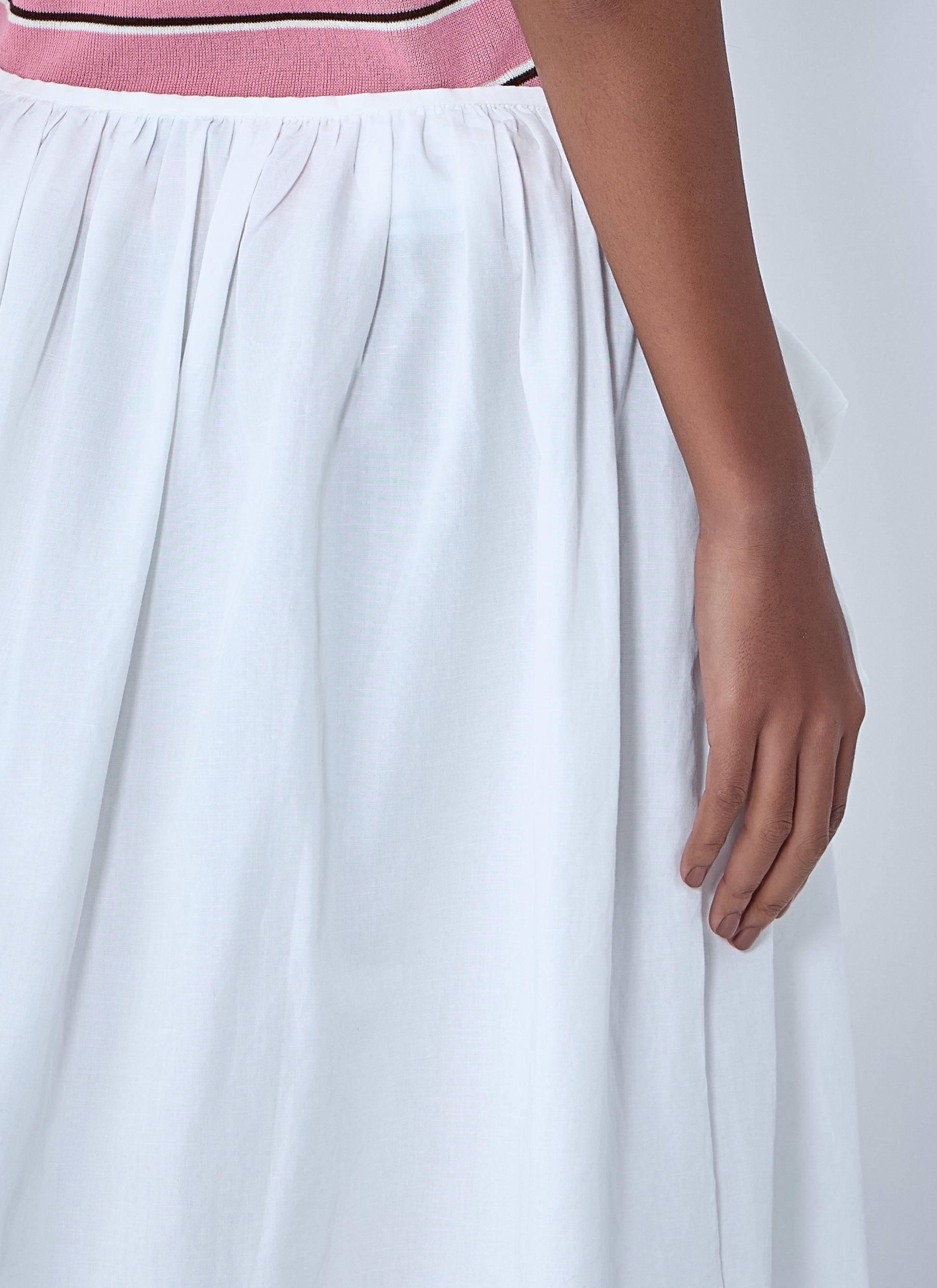 Miu Miu Women Gathered Skirt MIU MIU