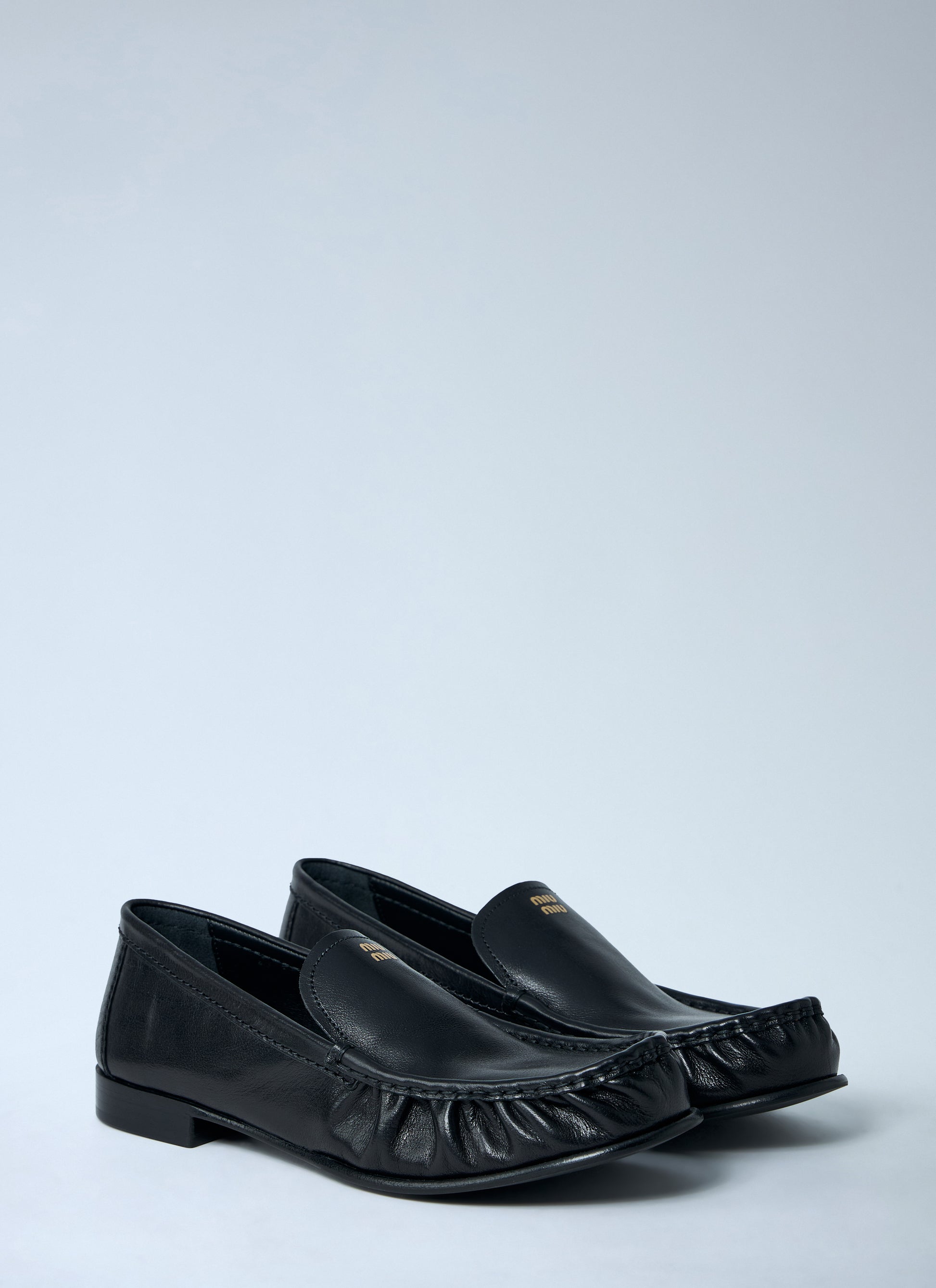 Miu Miu Women Leather Loafers MIU MIU