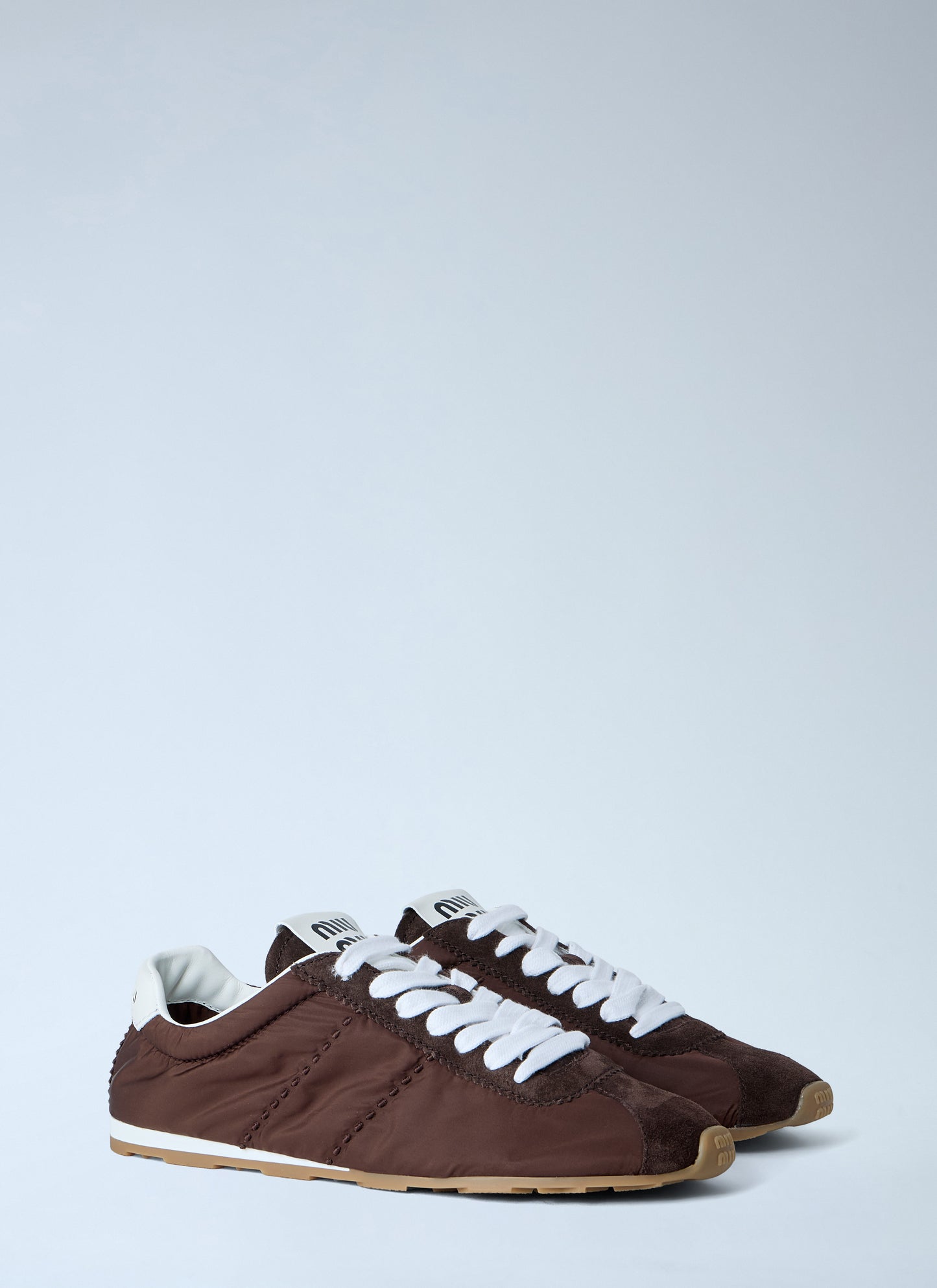 Miu Miu Women Logo Patch Sneakers MIU MIU