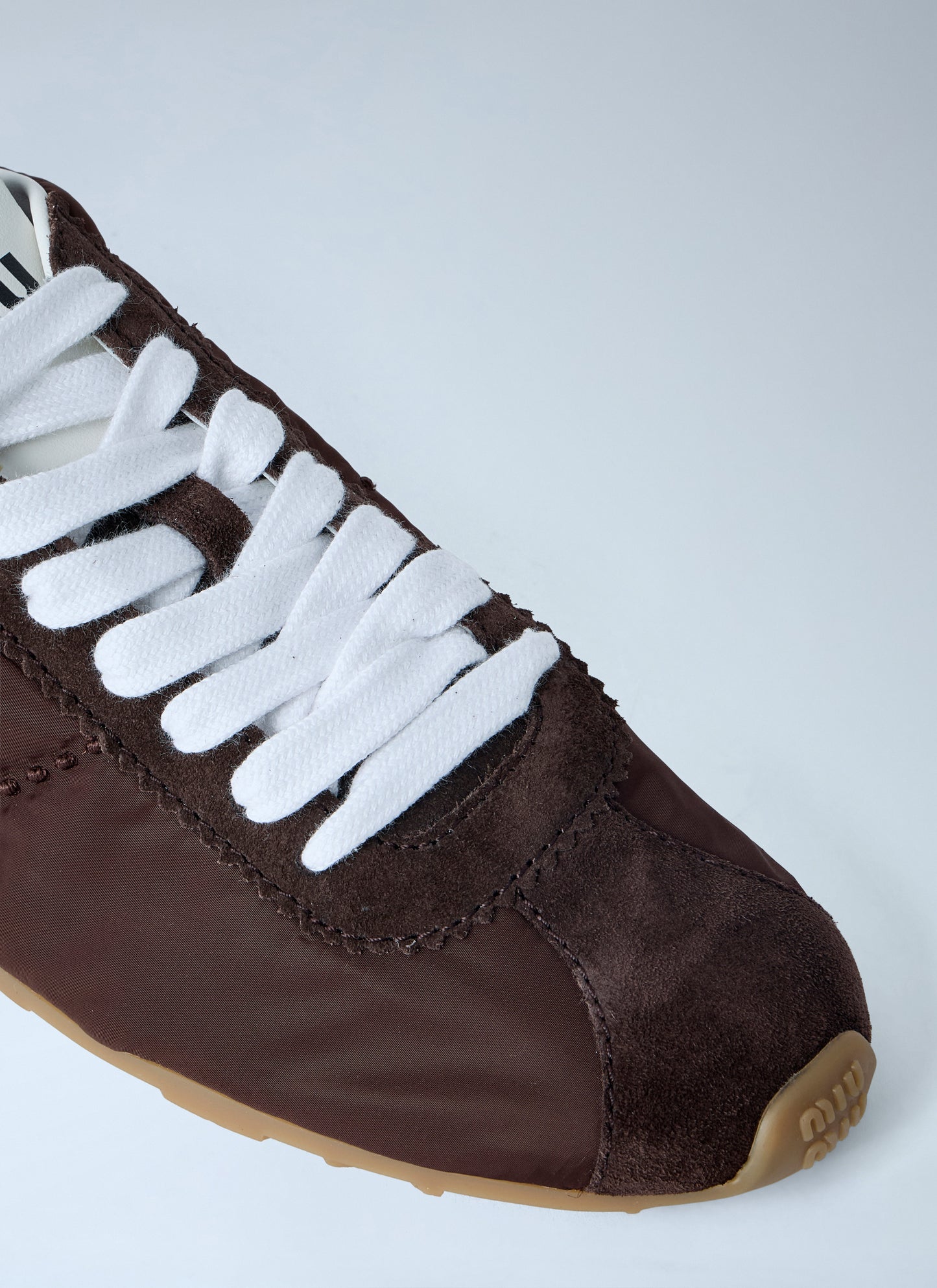 Miu Miu Women Logo Patch Sneakers MIU MIU