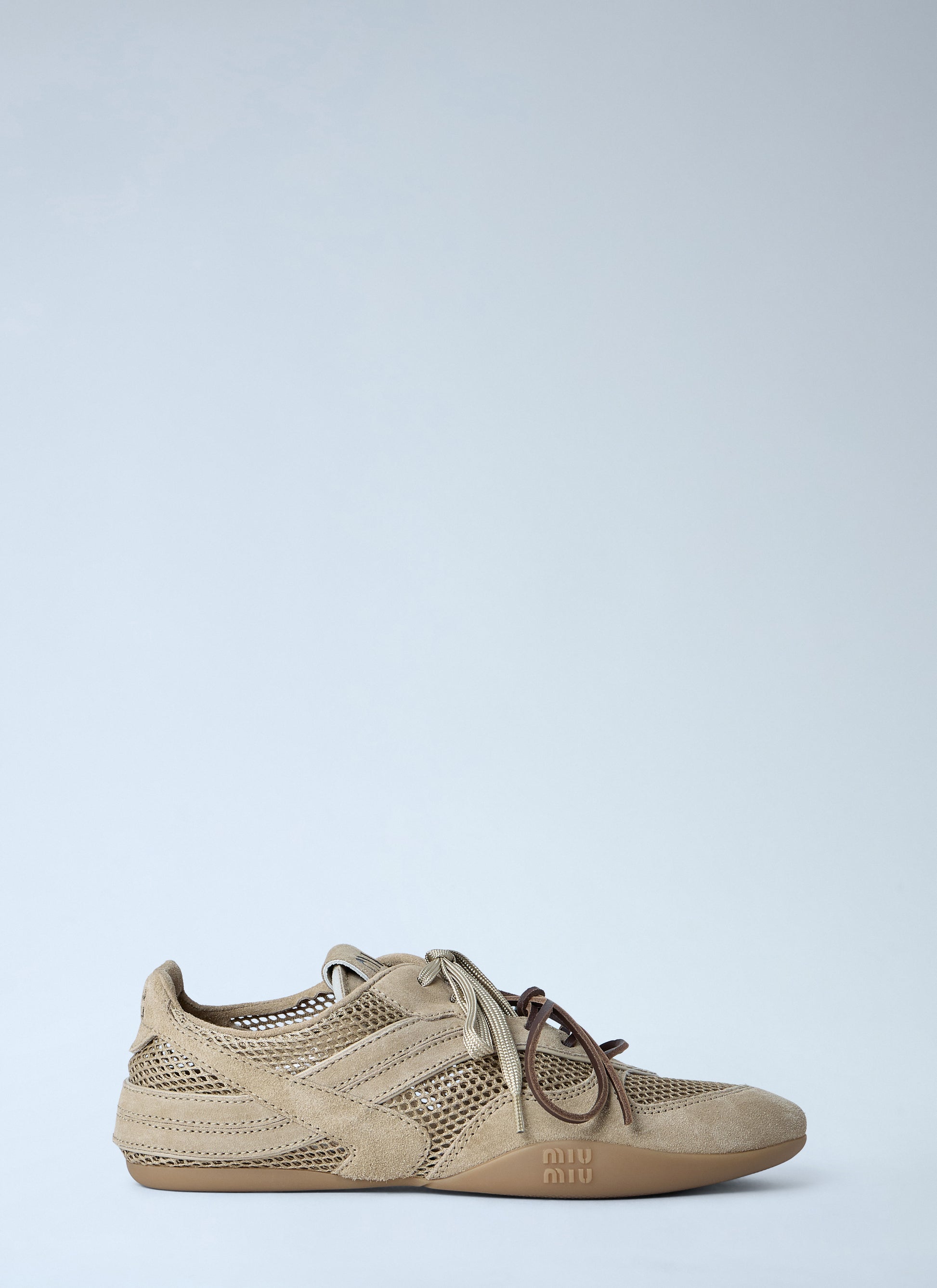 Miu Miu Women Rope And Suede Sneakers MIU MIU