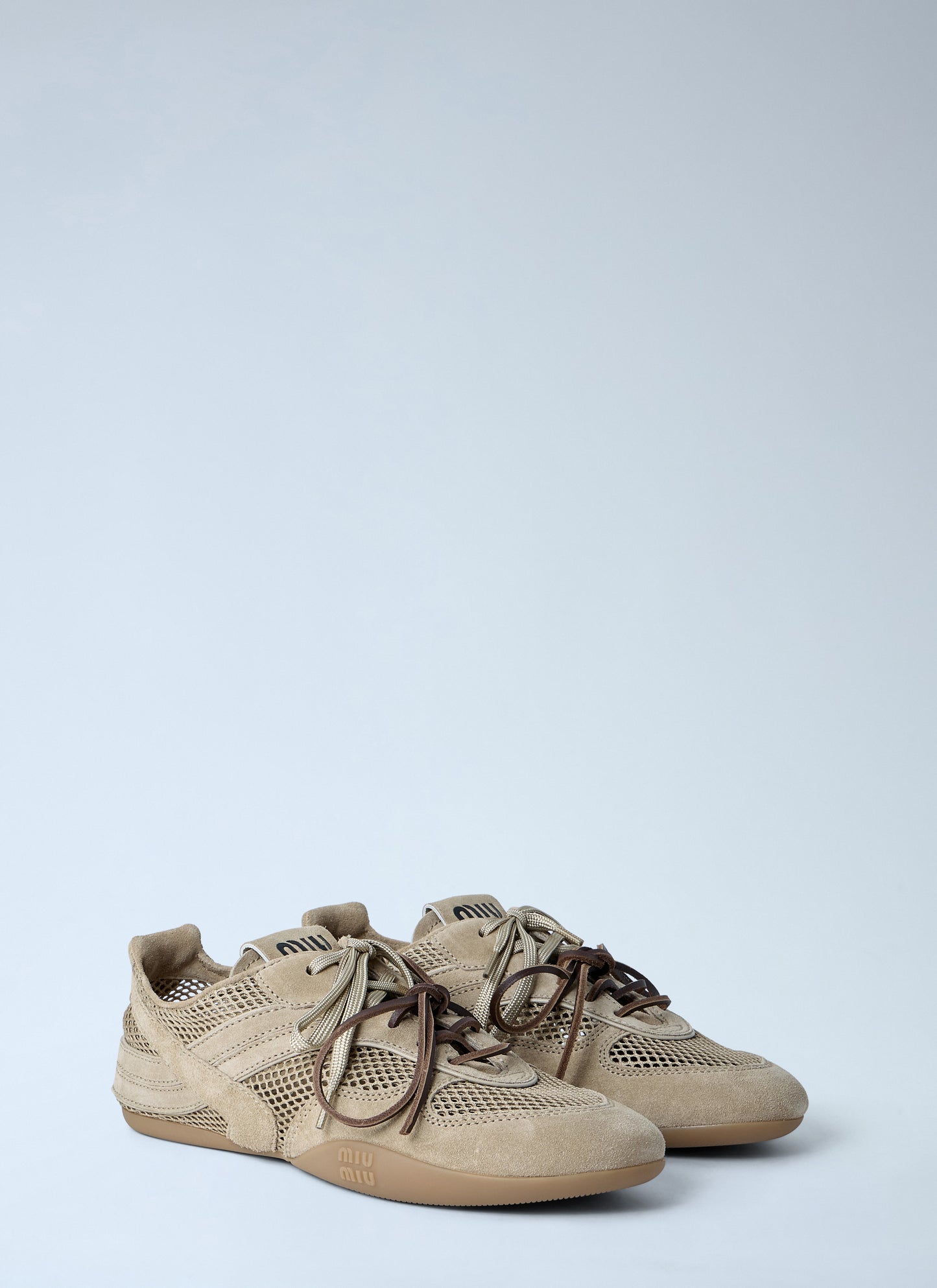 Miu Miu Women Rope And Suede Sneakers MIU MIU