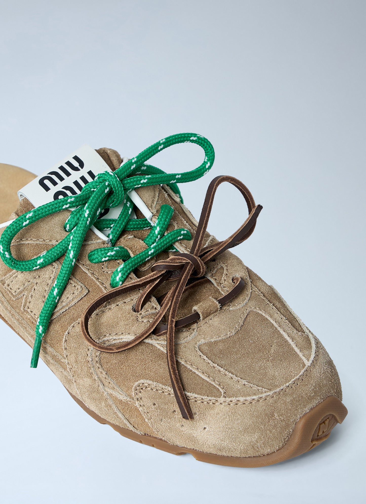 Miu Miu Women X New Balance 530 Mule Sneakers MIU MIU
