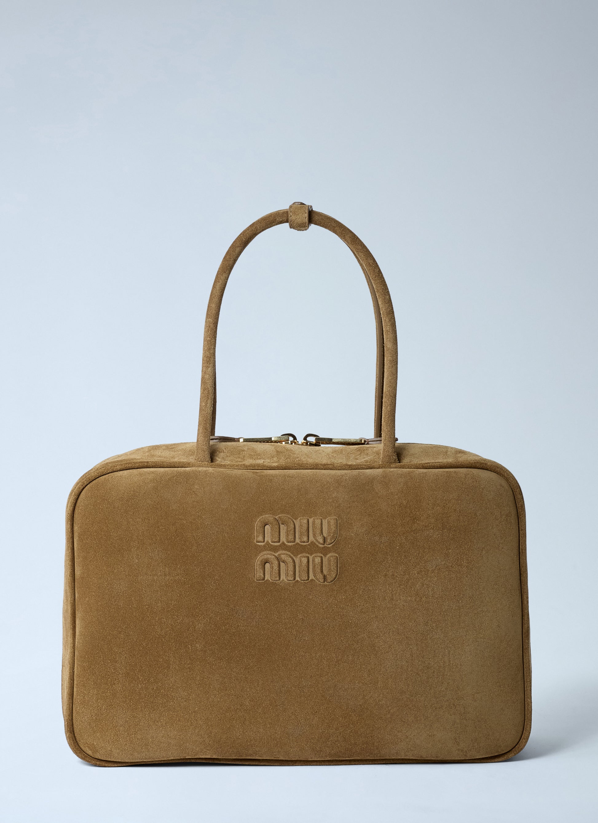 Miu Miu Women Suede Beau Handbag MIU MIU