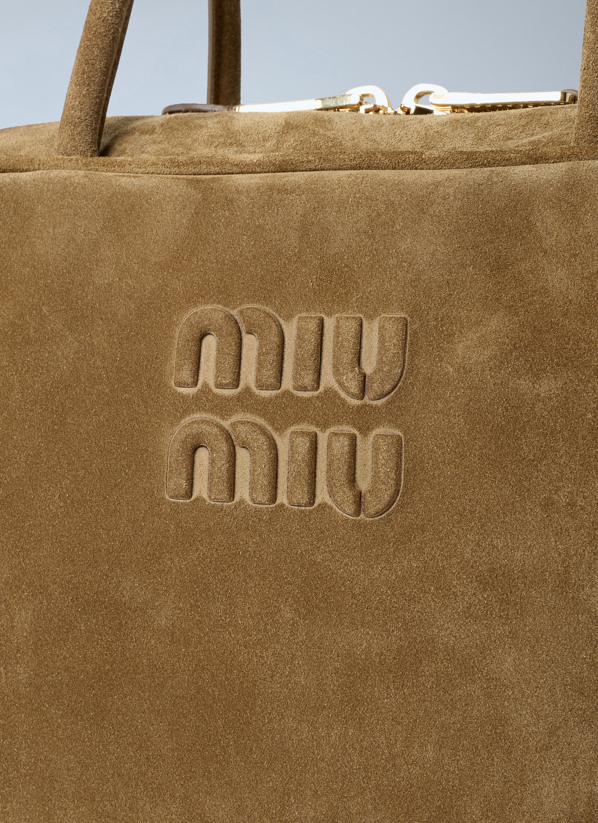 Miu Miu Women Suede Beau Handbag MIU MIU