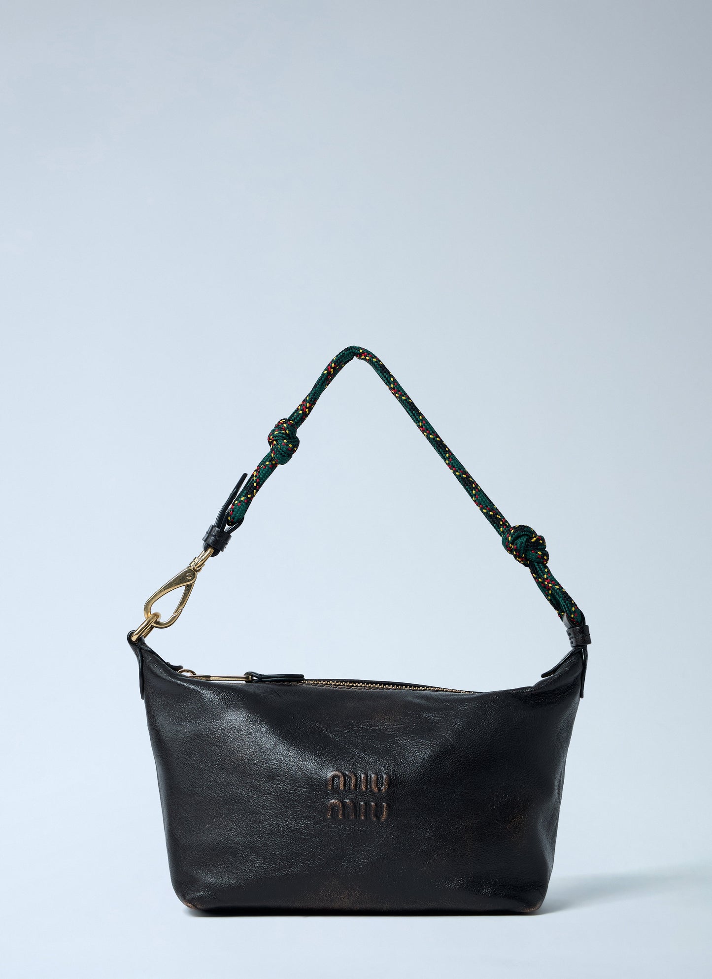 Miu Miu Women Logo Motif Pouch Shoulder Bag MIU MIU