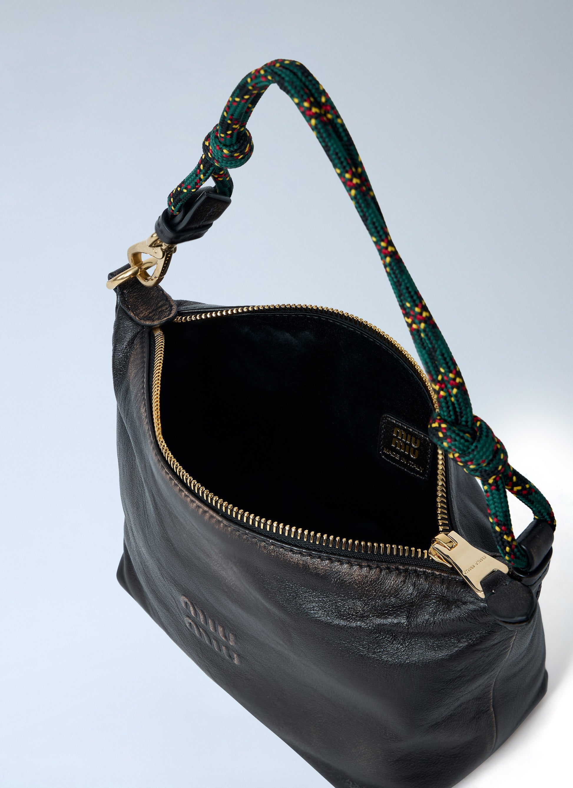 Miu Miu Women Logo Motif Pouch Shoulder Bag MIU MIU