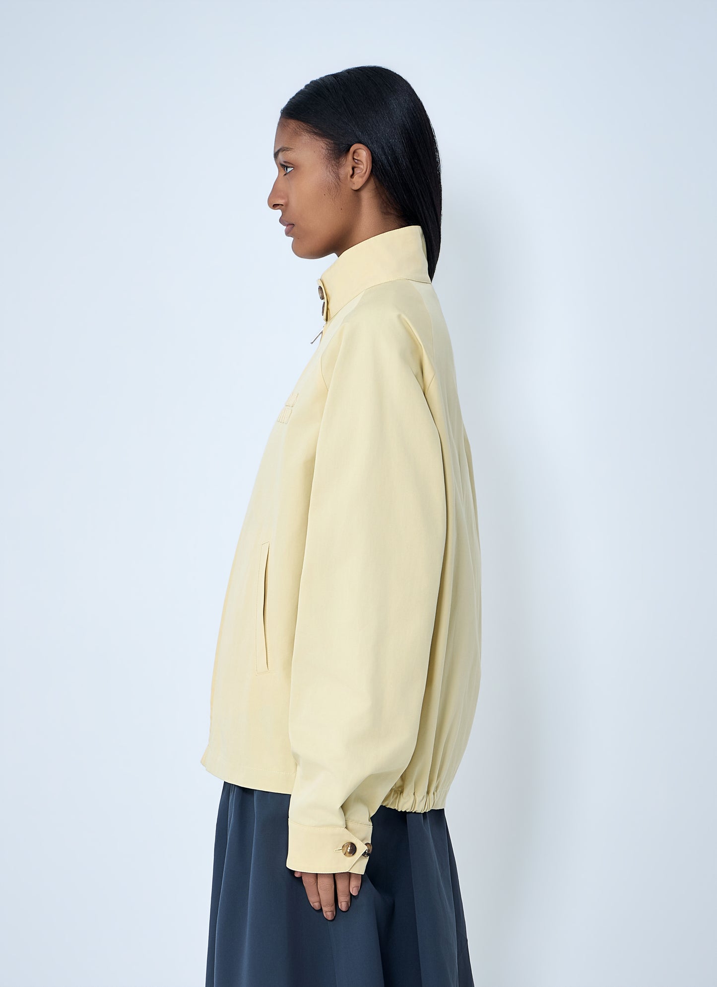 Miu Miu Women High-Neck Zip Jacket MIU MIU