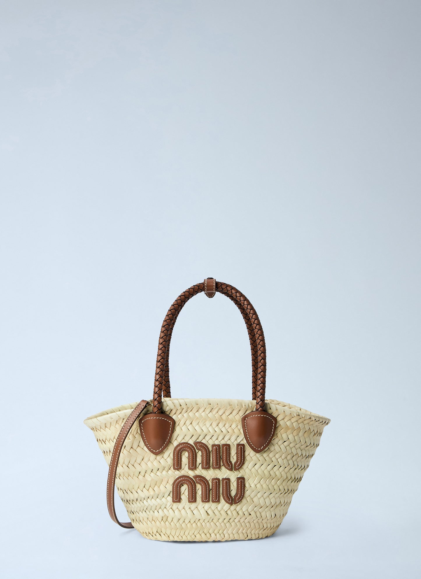 Miu Miu Women Woven Fabric Tote Bag MIU MIU