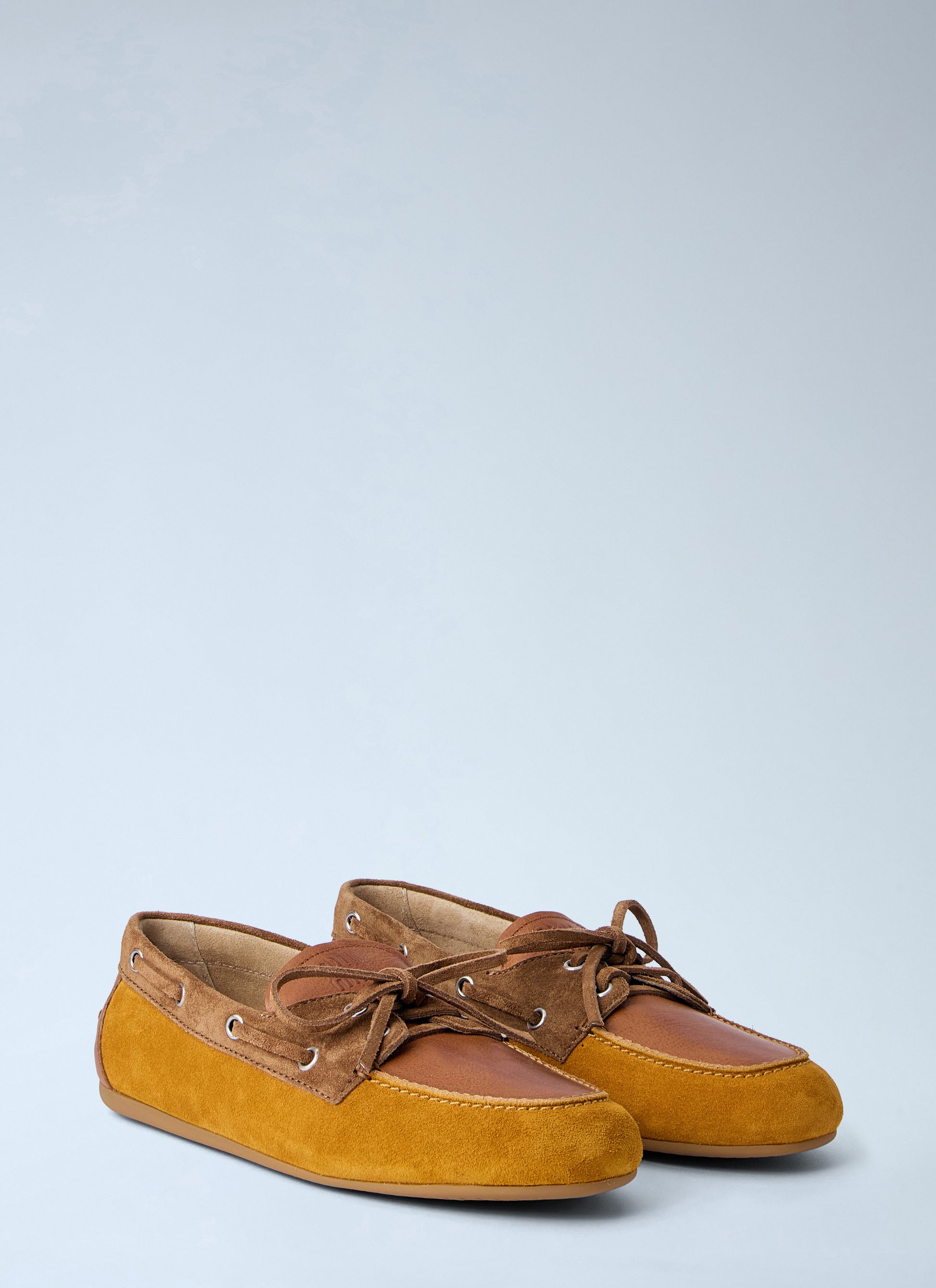 Miu Miu Women Suede Boat Shoes MIU MIU