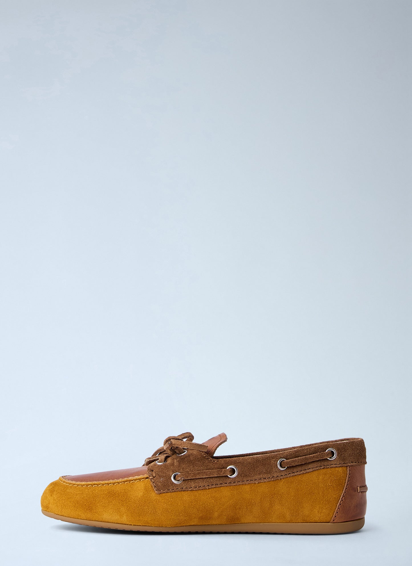 Miu Miu Women Suede Boat Shoes MIU MIU