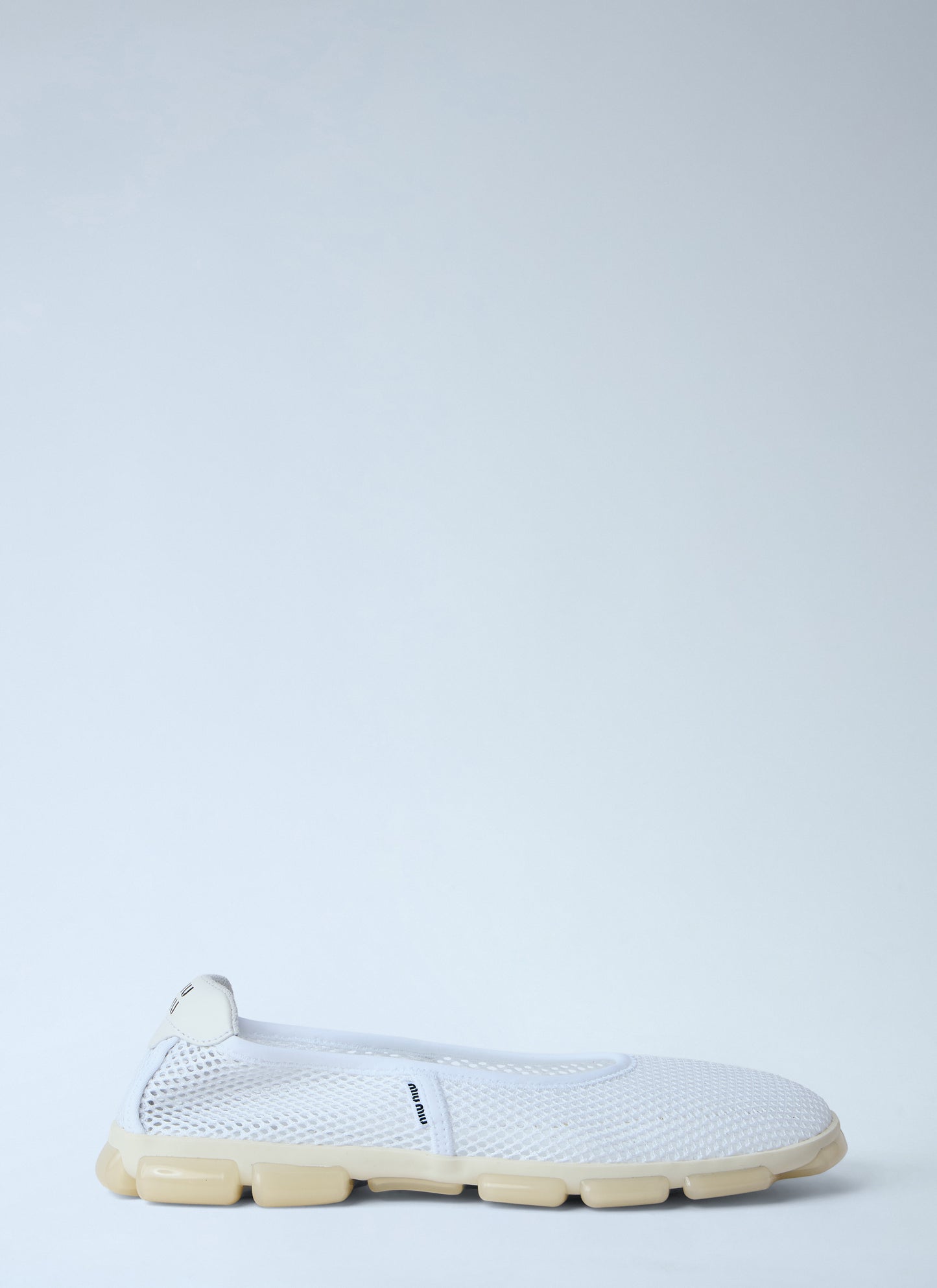Miu Miu Women Mesh Slip-On Flats MIU MIU
