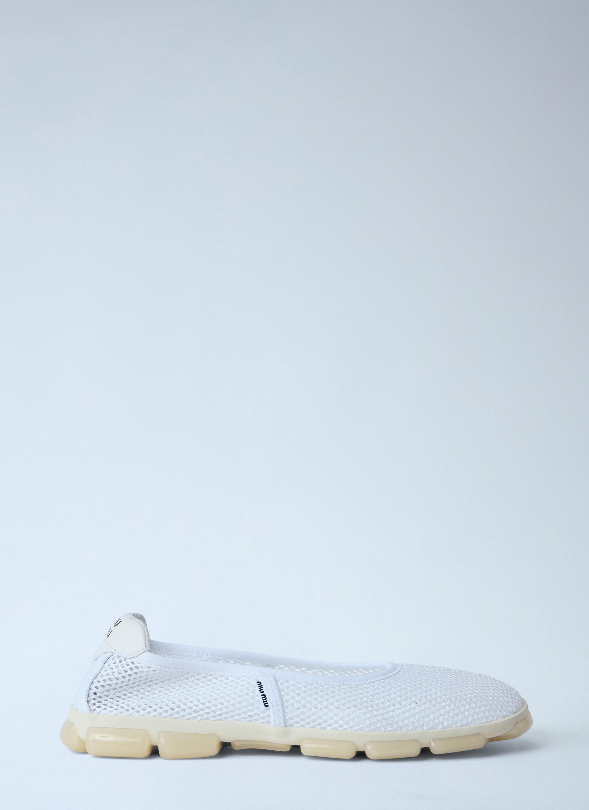 Miu Miu Women Mesh Slip-On Flats MIU MIU