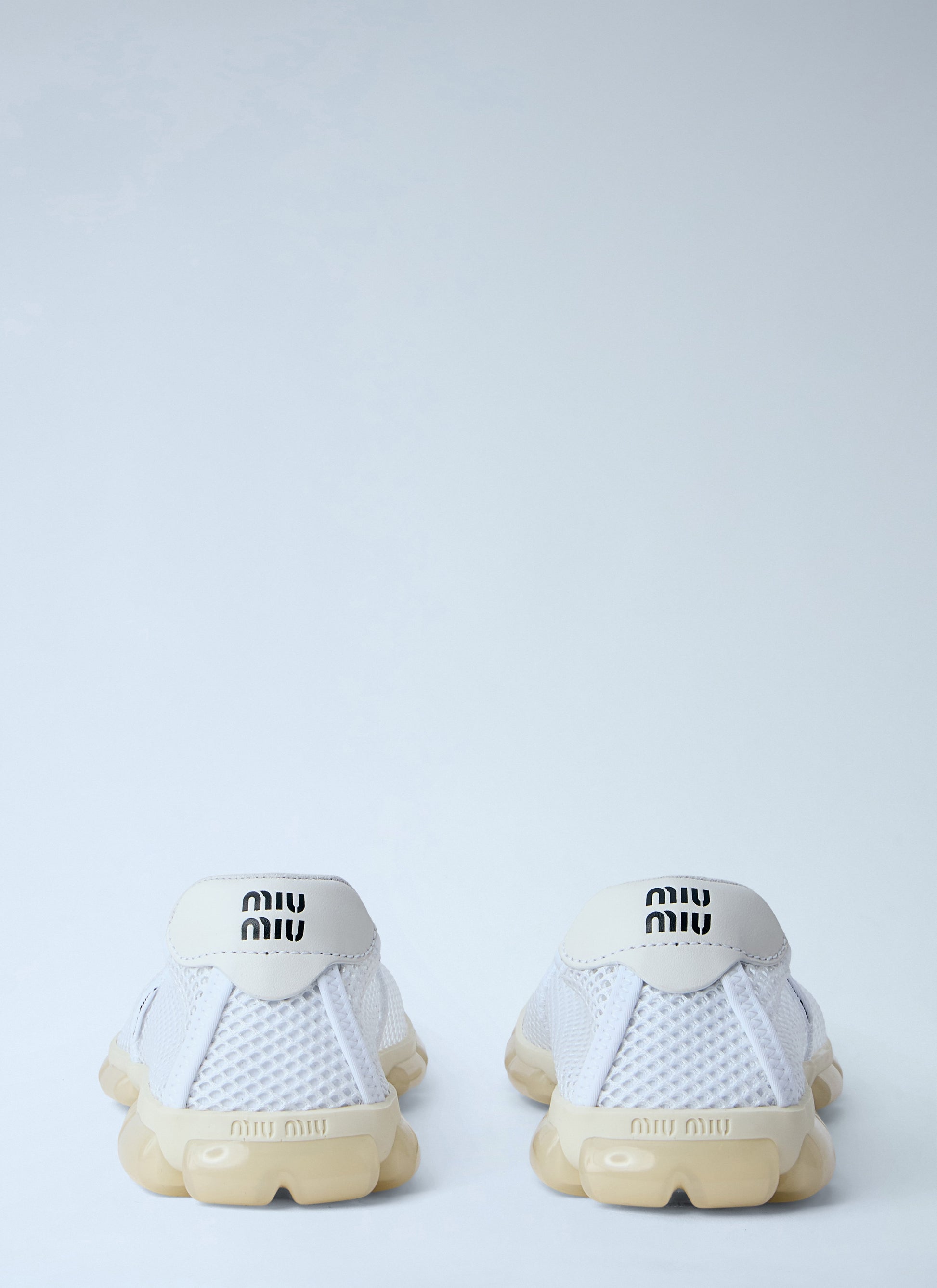 Miu Miu Women Mesh Slip-On Flats MIU MIU