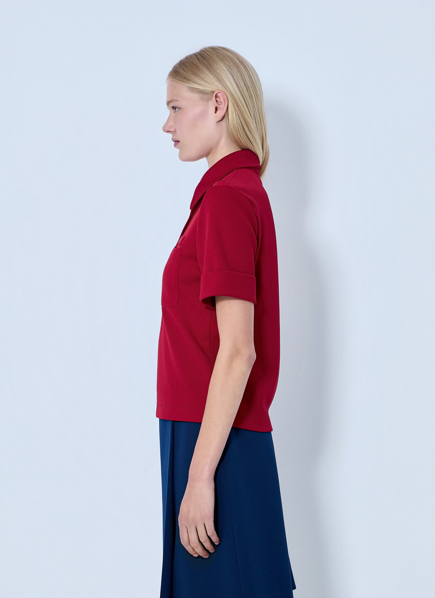 Miu Miu Women Jersey Polo Shirt MIU MIU
