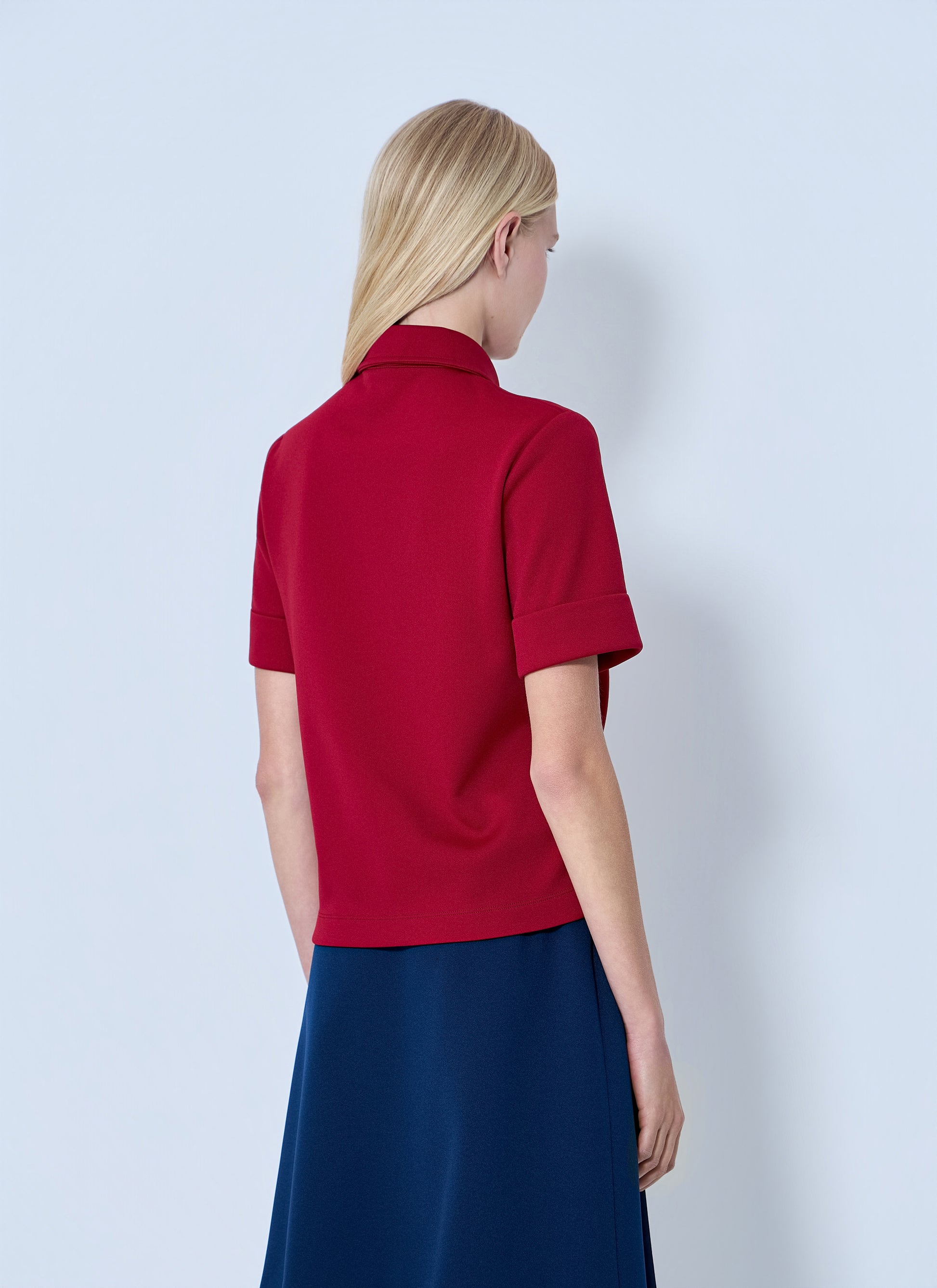 Miu Miu Women Jersey Polo Shirt MIU MIU