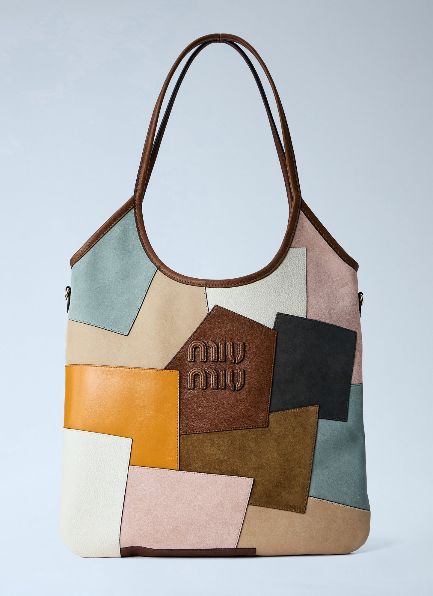 Miu Miu Women Ivy Leather Shoulder Bag MIU MIU