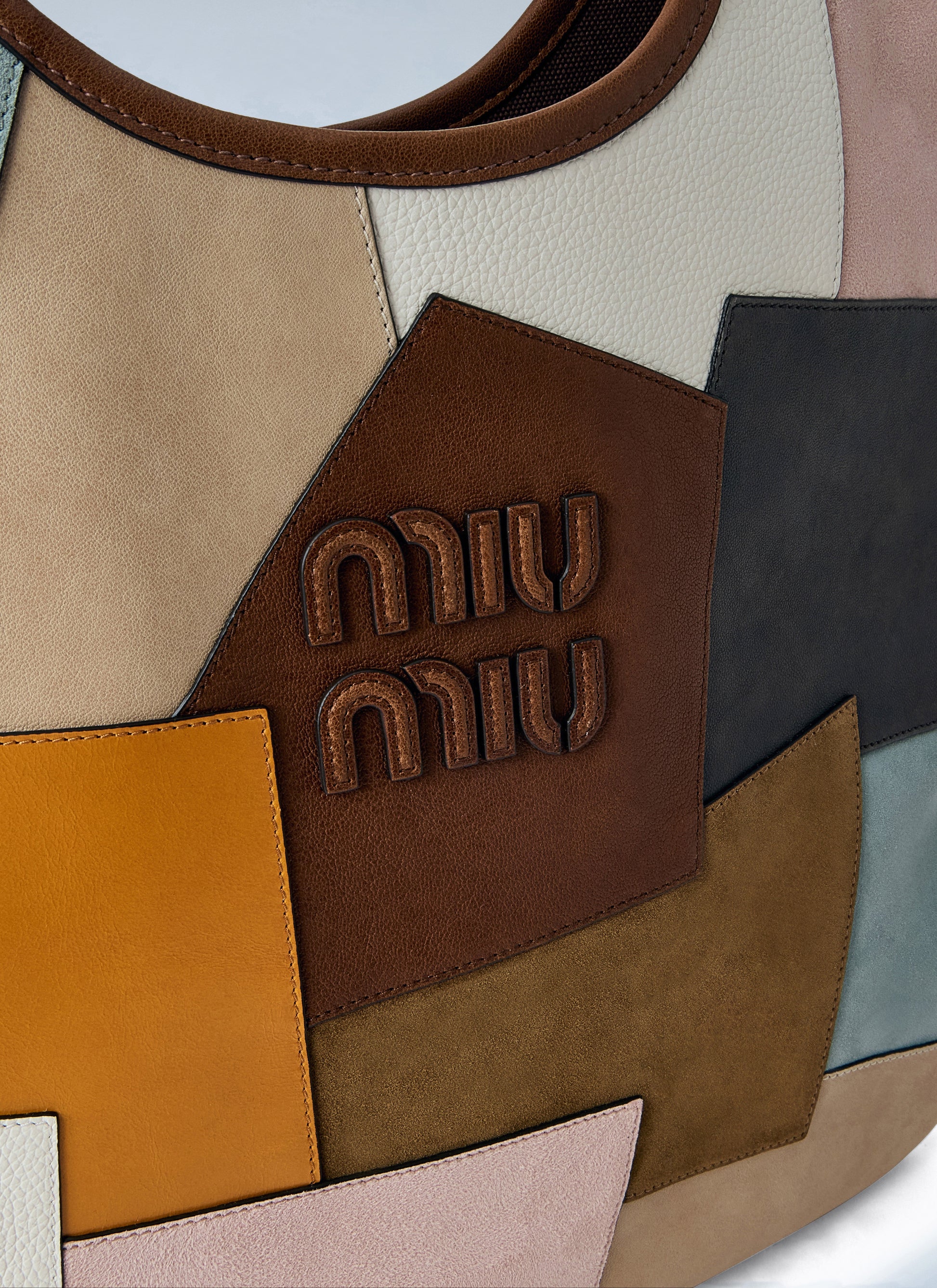 Miu Miu Women Ivy Leather Shoulder Bag MIU MIU