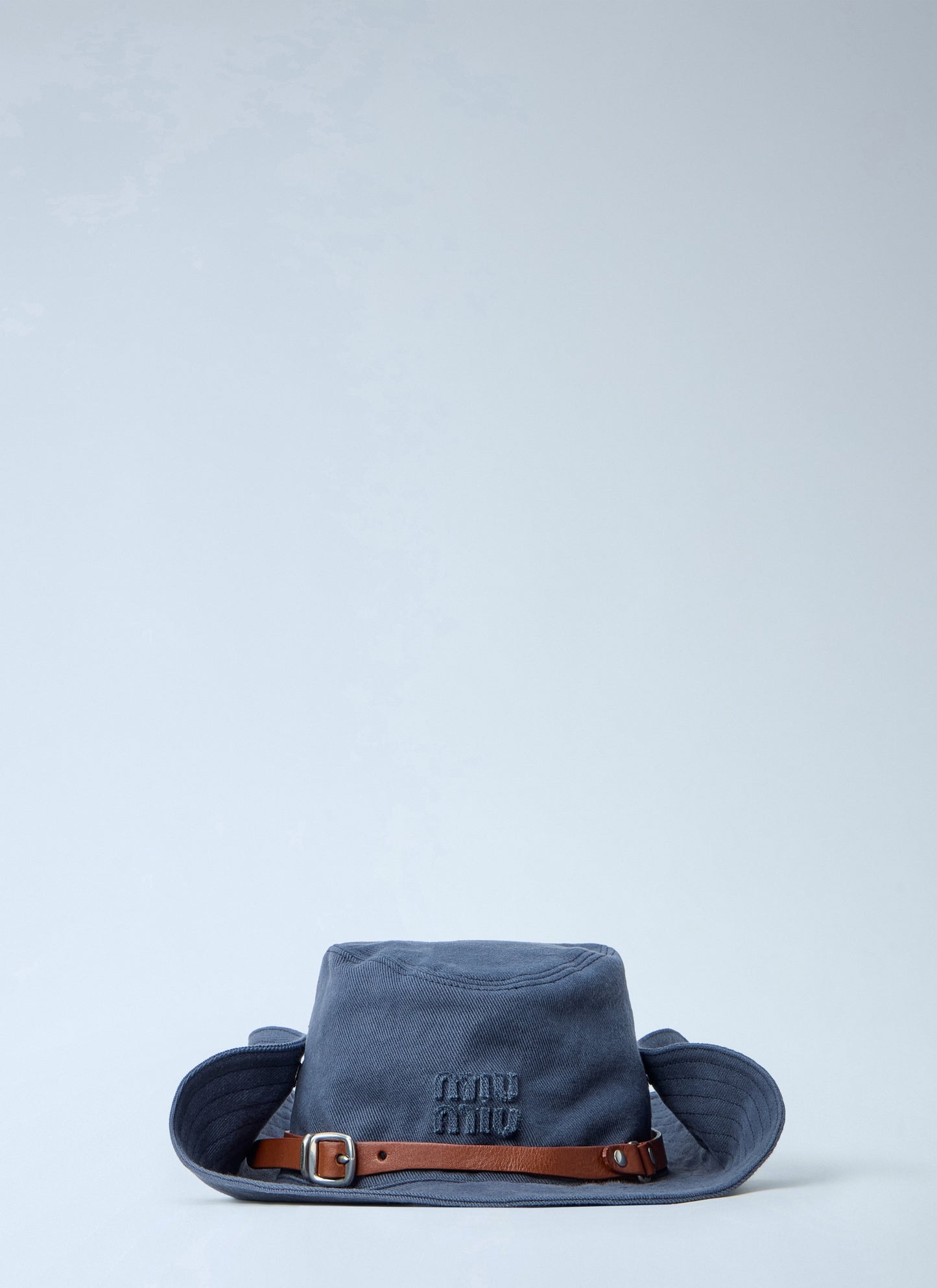 Miu Miu Women Drill Cowboy Hat