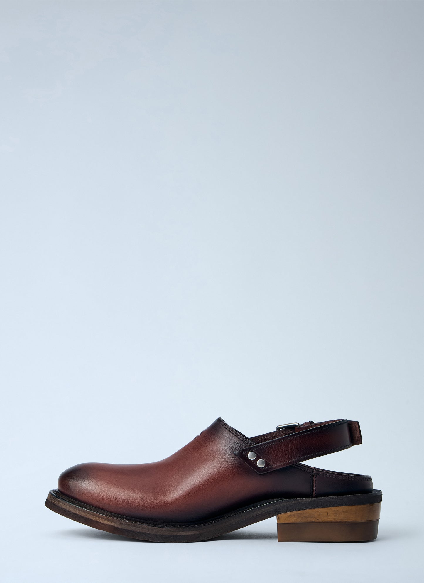 Miu Miu Women Foule Leather Mules MIU MIU