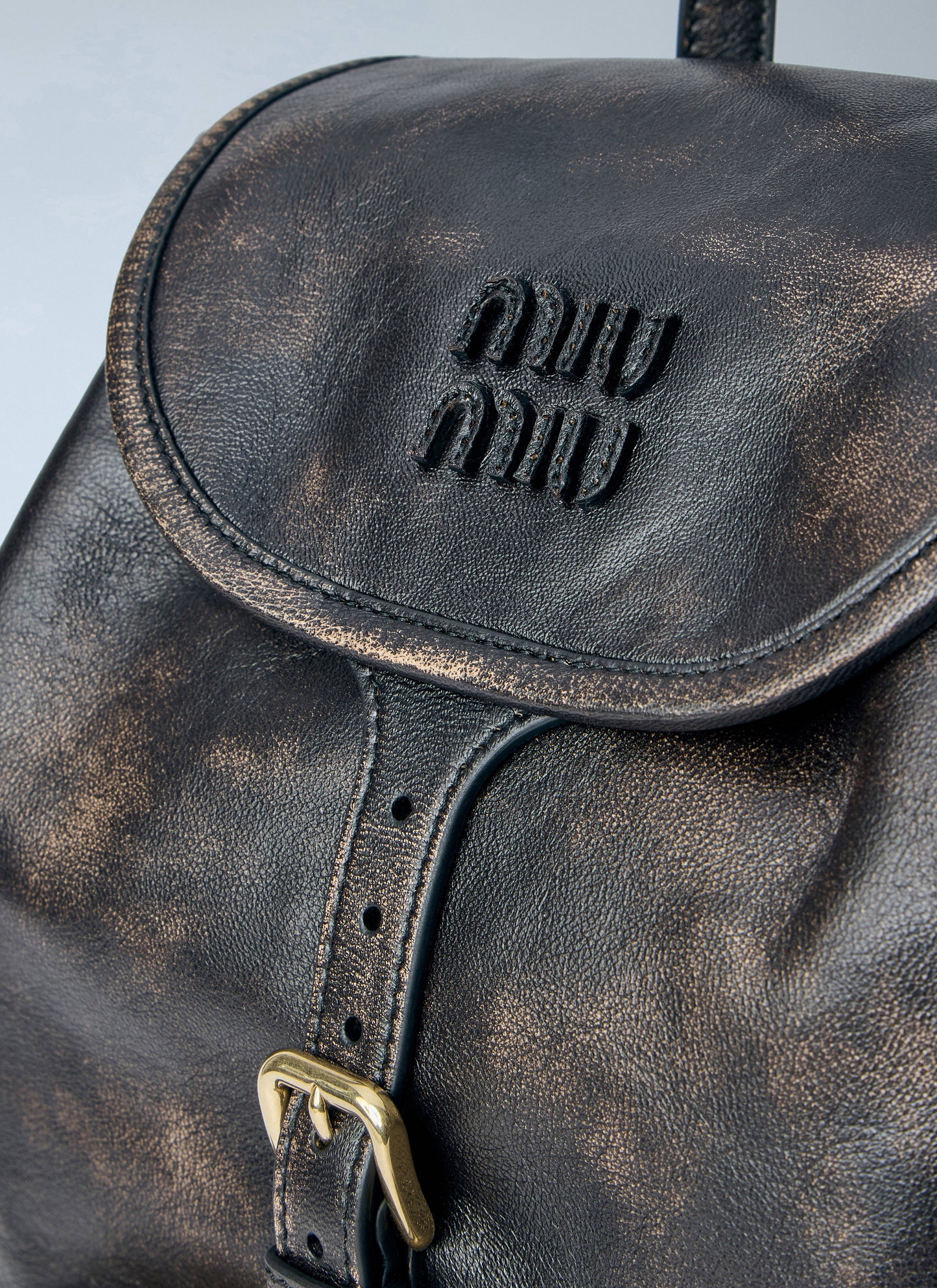 Miu Miu Women Leather Backpack MIU MIU