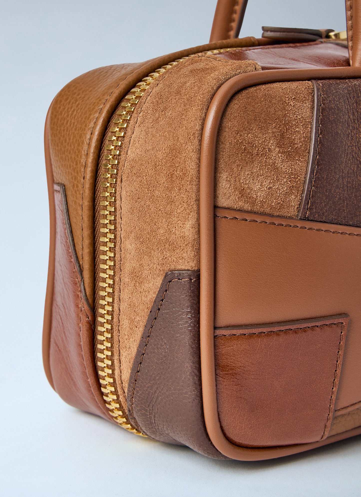 Miu Miu Women Beau Leather Patchwork Bag