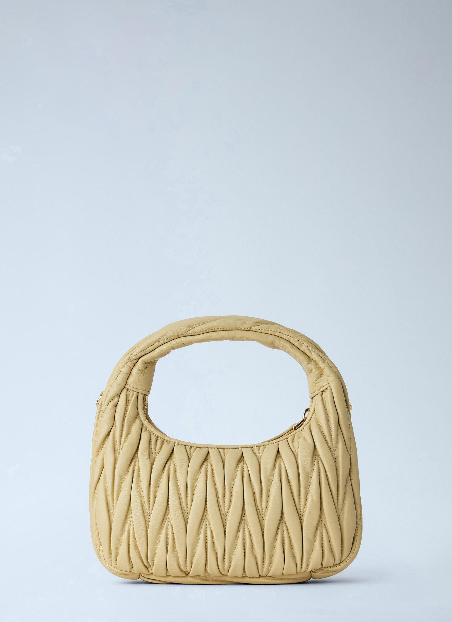 Miu Miu Women Wander Nappa Matelassé Hobo Bag MIU MIU