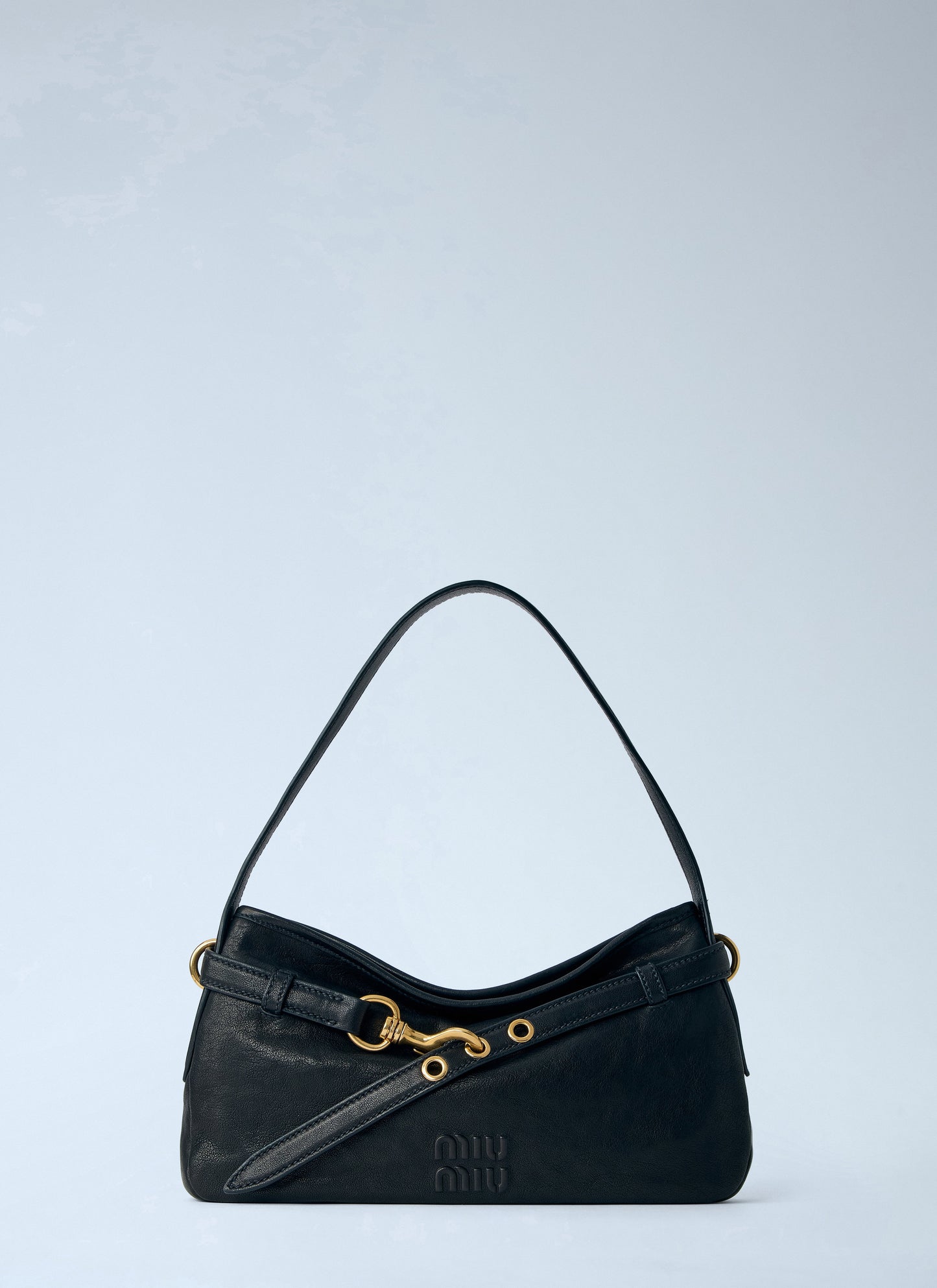 Miu Miu Women Adventure Nappa Leather Shoulder Bag MIU MIU