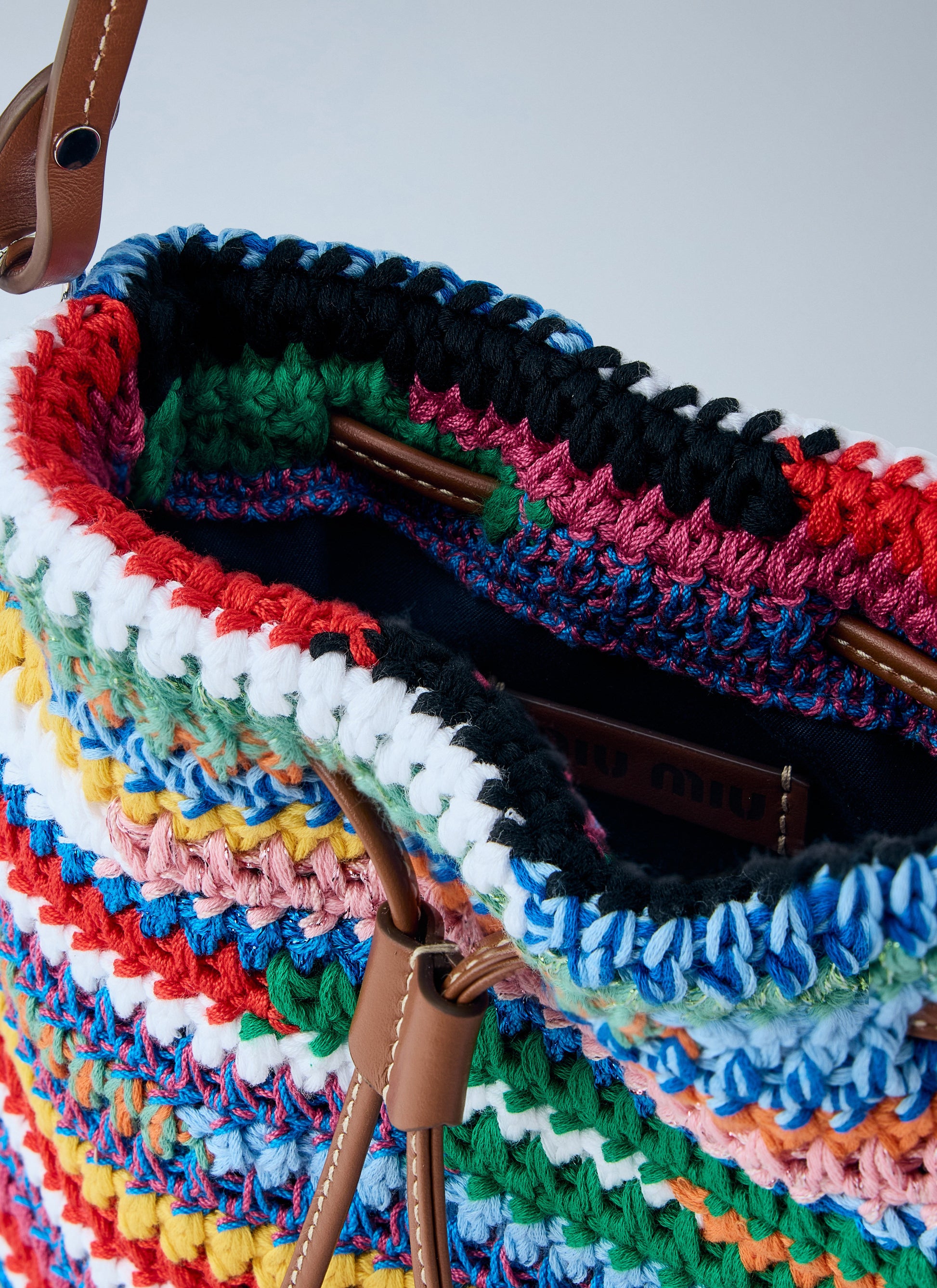Miu Miu Women Crochet Pouch Bag MIU MIU