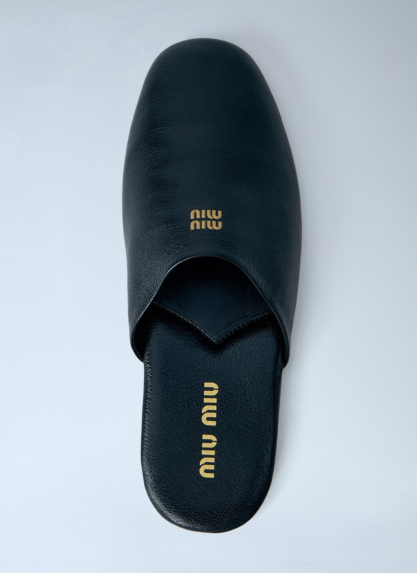 Miu Miu Women Leather Slippers