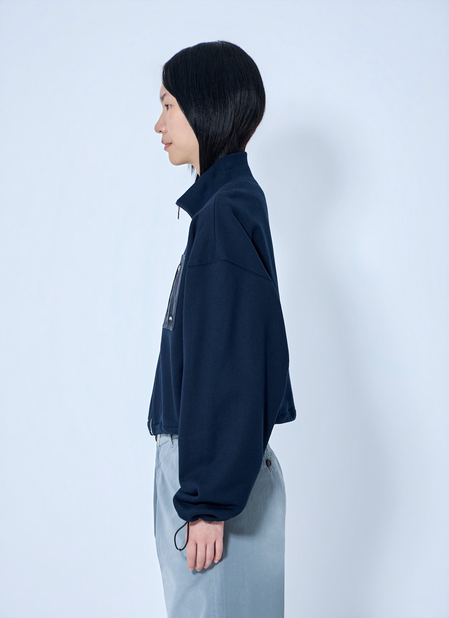 Miu Miu Women Zip Fleece Sweatshirt MIU MIU