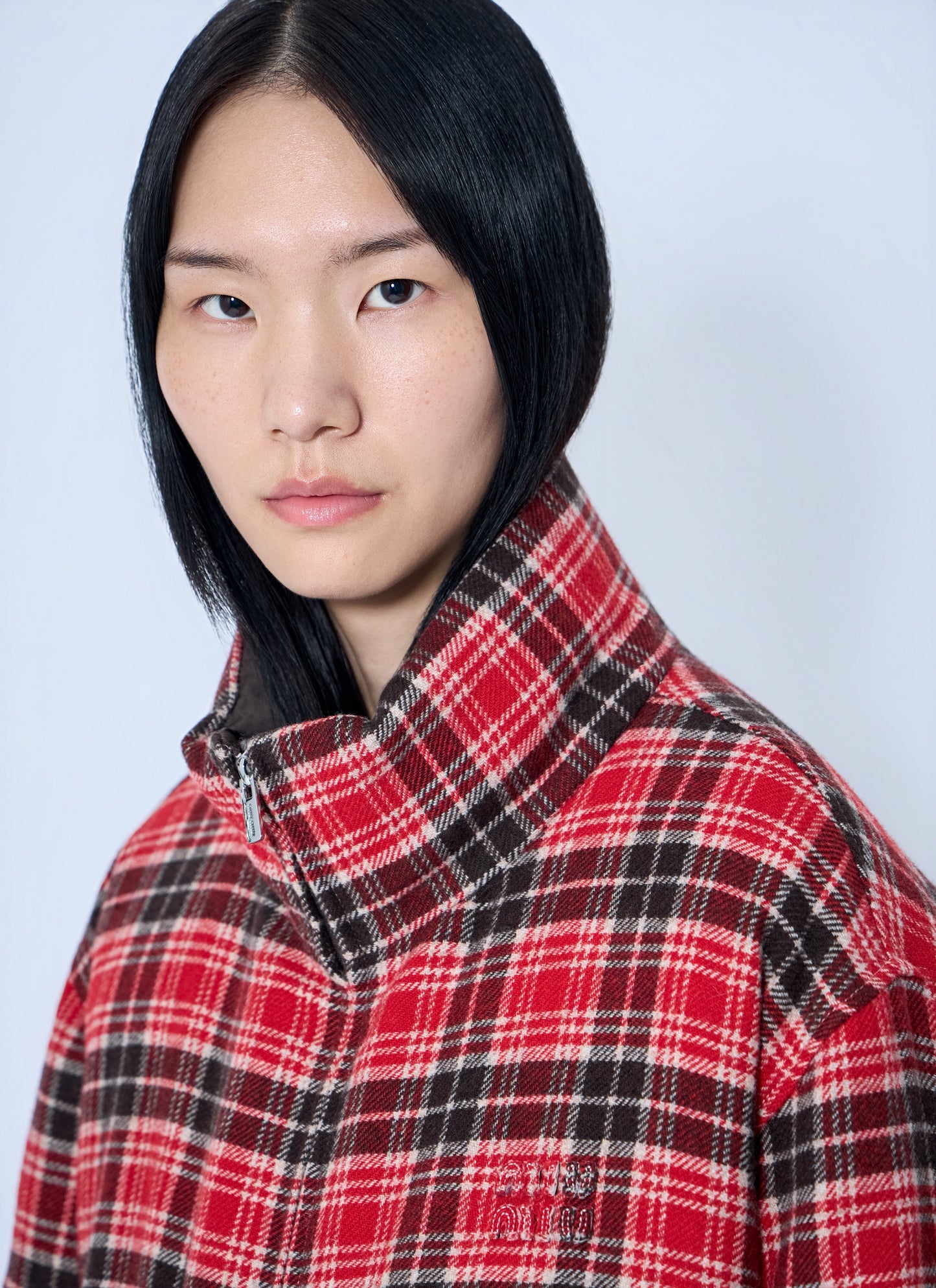 Miu Miu Women Padded Jacket With High Collar MIU MIU