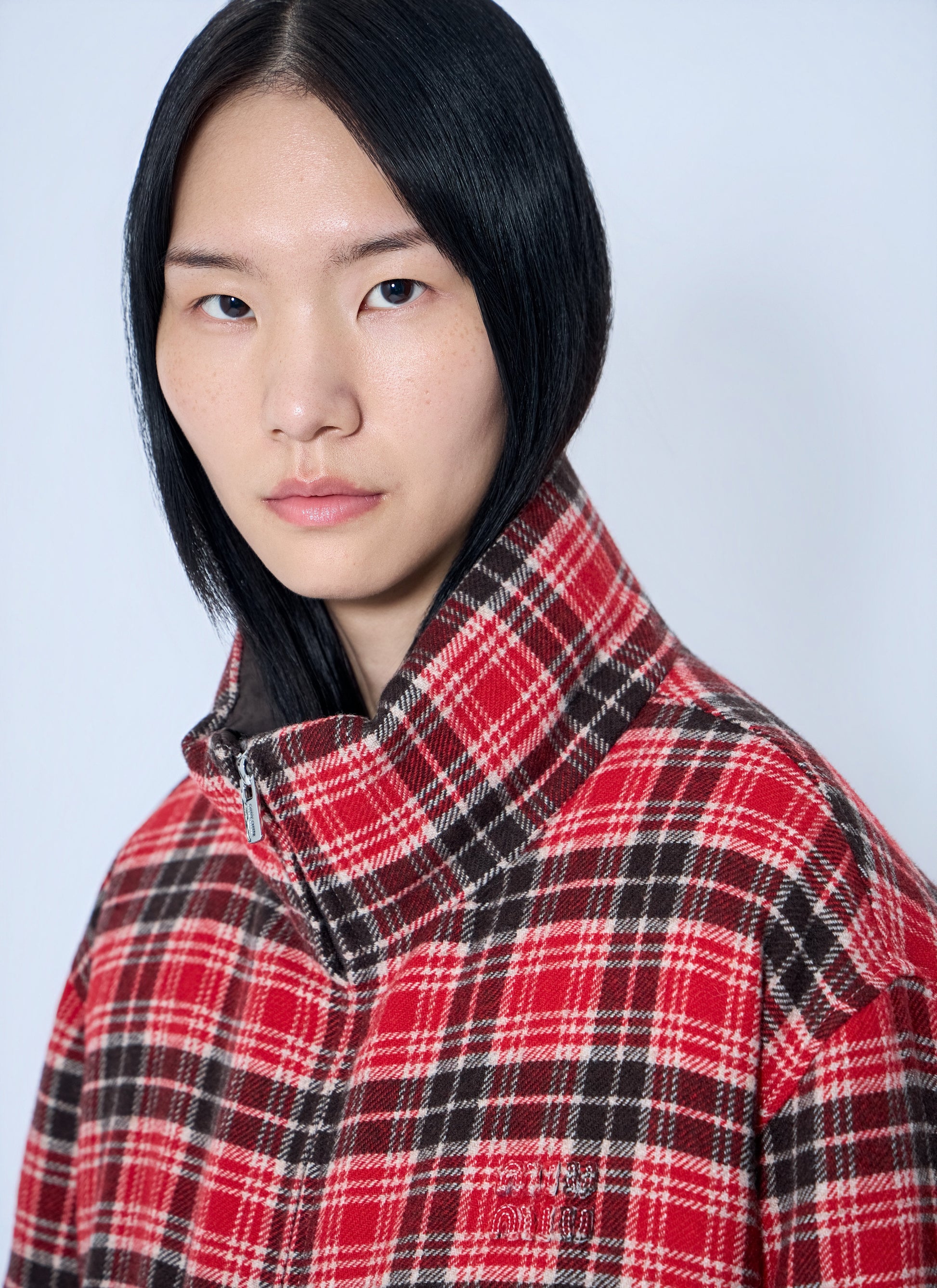 Miu Miu Women Padded Jacket With High Collar MIU MIU
