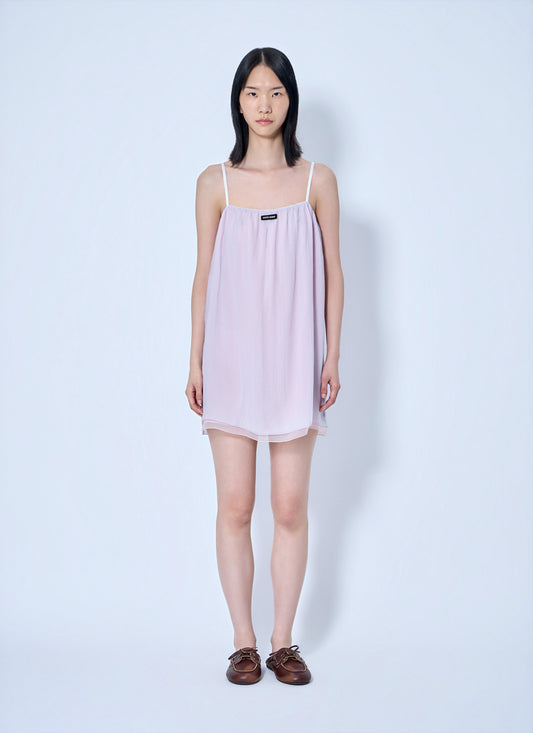 Miu Miu Women Wisteria Chiffon Dress MIU MIU
