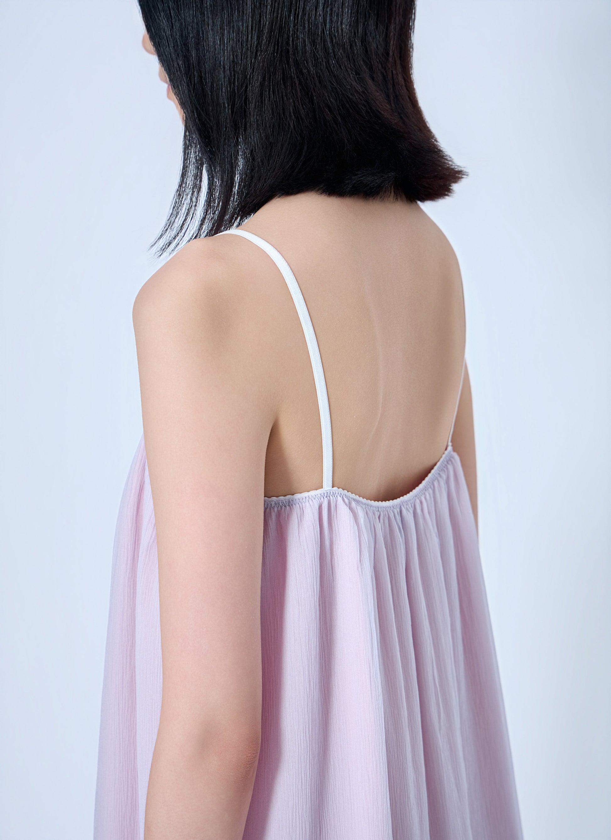 Miu Miu Women Wisteria Chiffon Dress MIU MIU