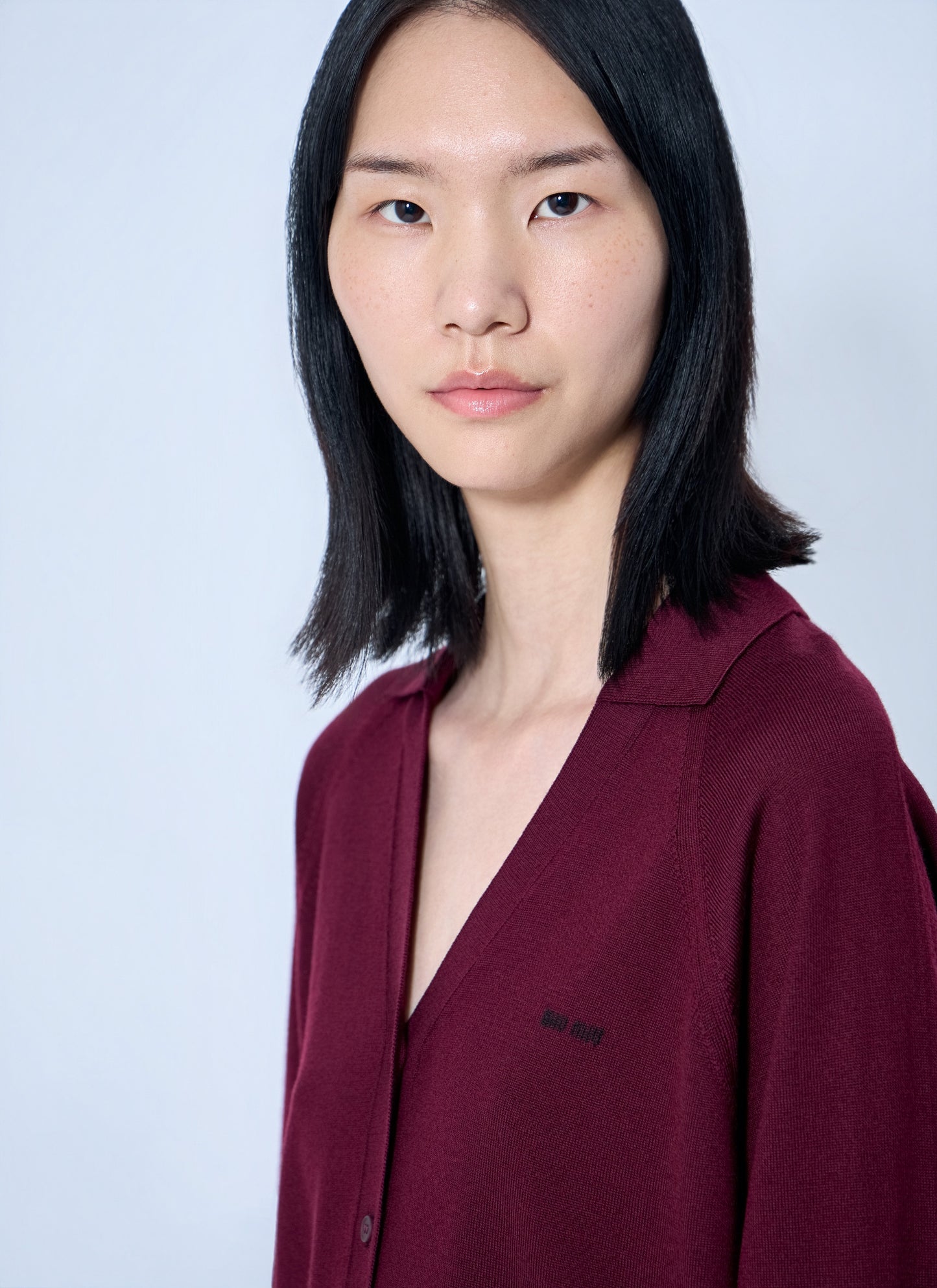 Miu Miu Women Knit Cardigan With Logo MIU MIU