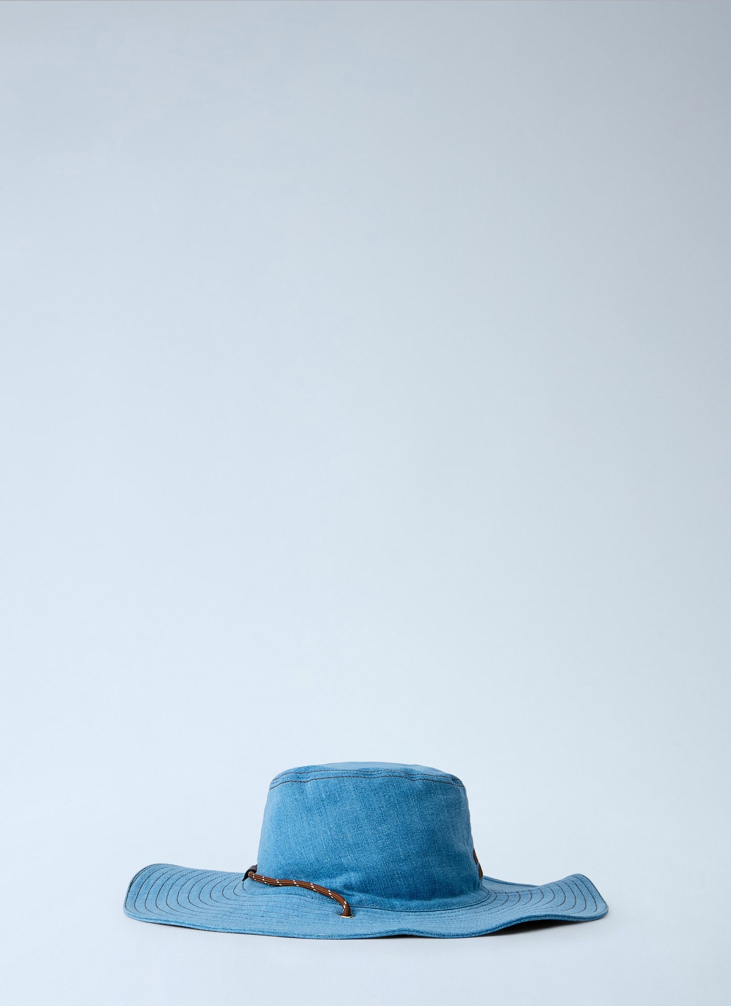 Miu Miu Women Wide-Brimmed Logo Hat MIU MIU