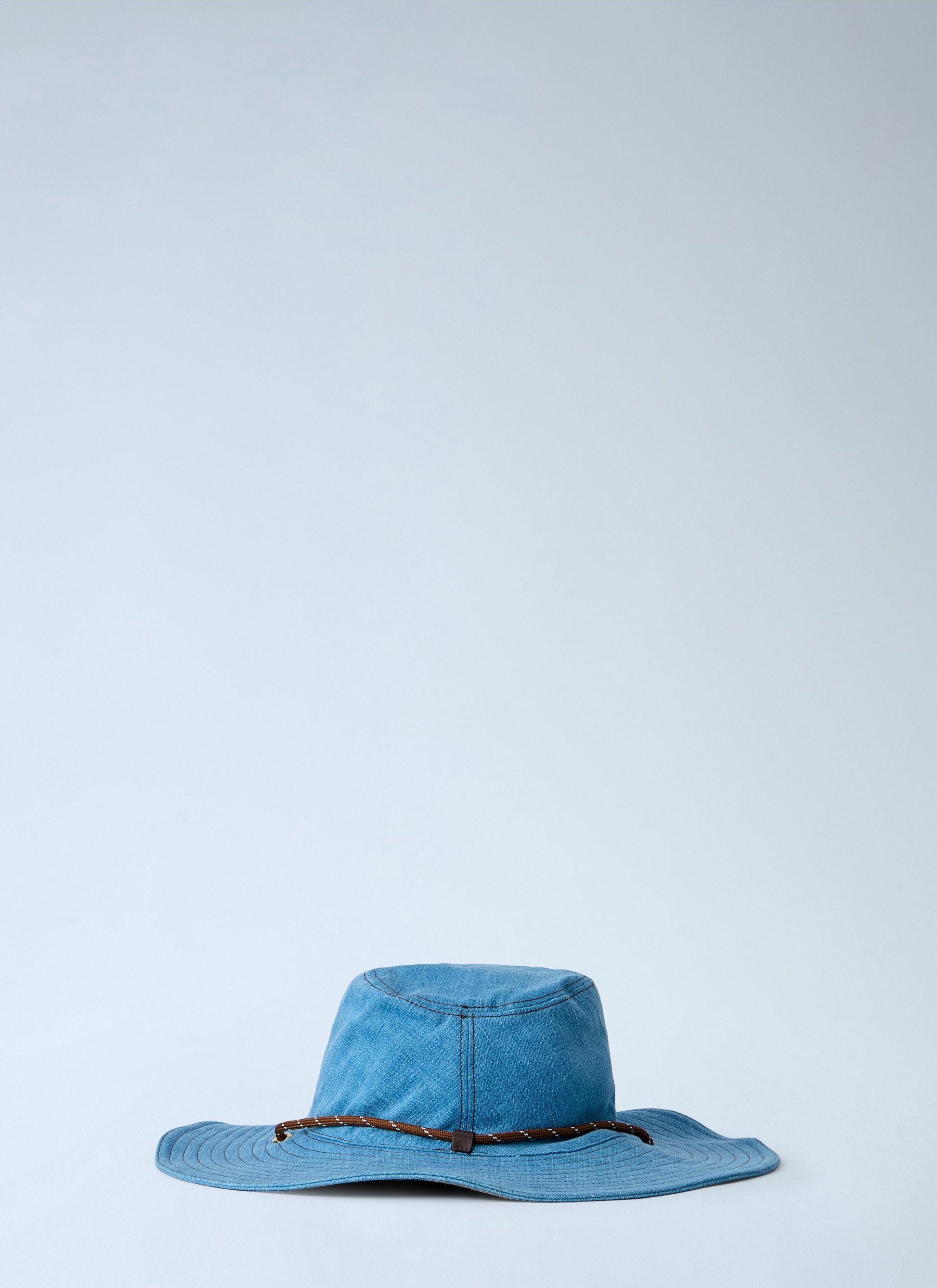 Miu Miu Women Wide-Brimmed Logo Hat MIU MIU