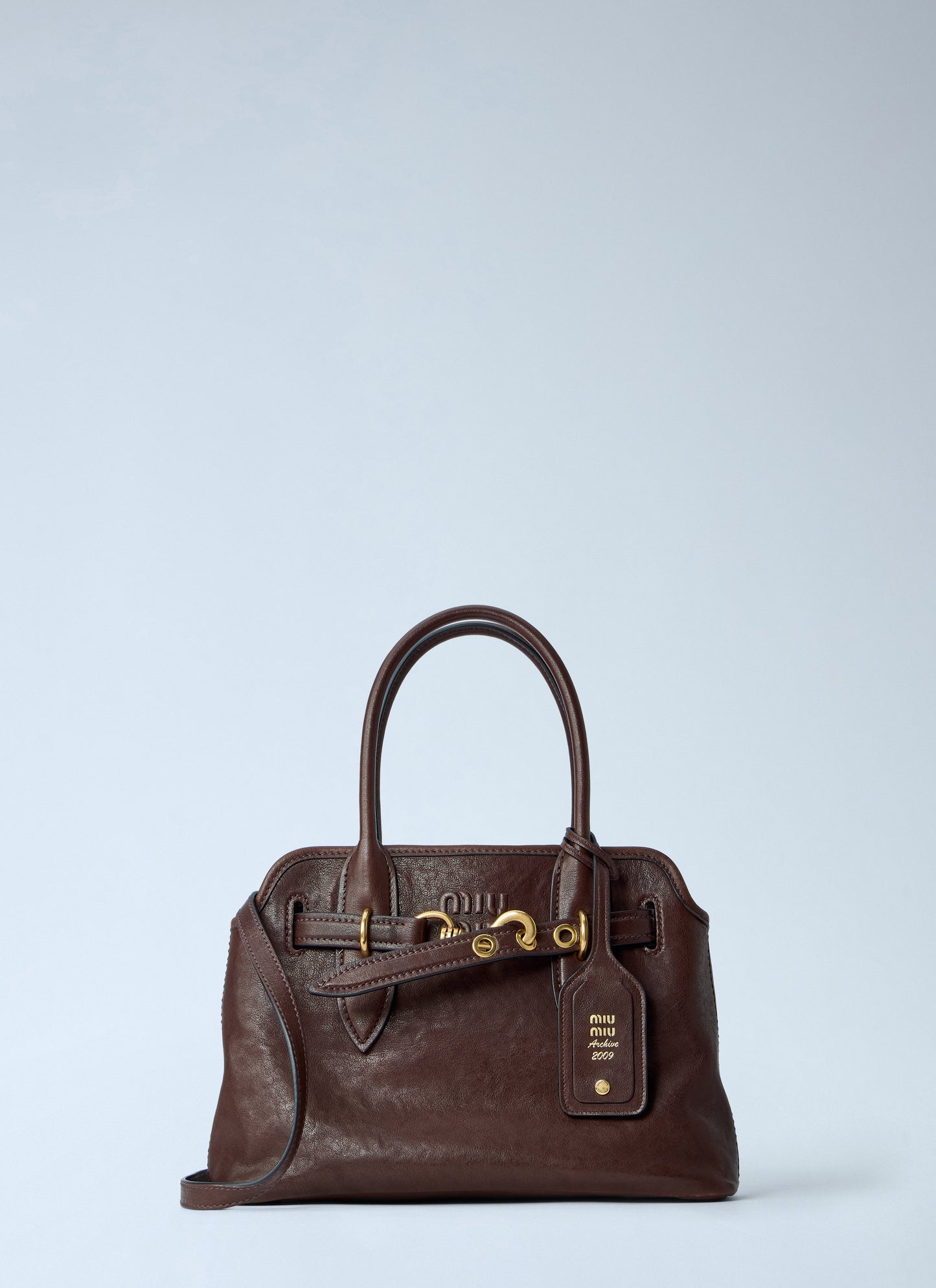 Miu Miu Women Adventure Nappa Leather Bag