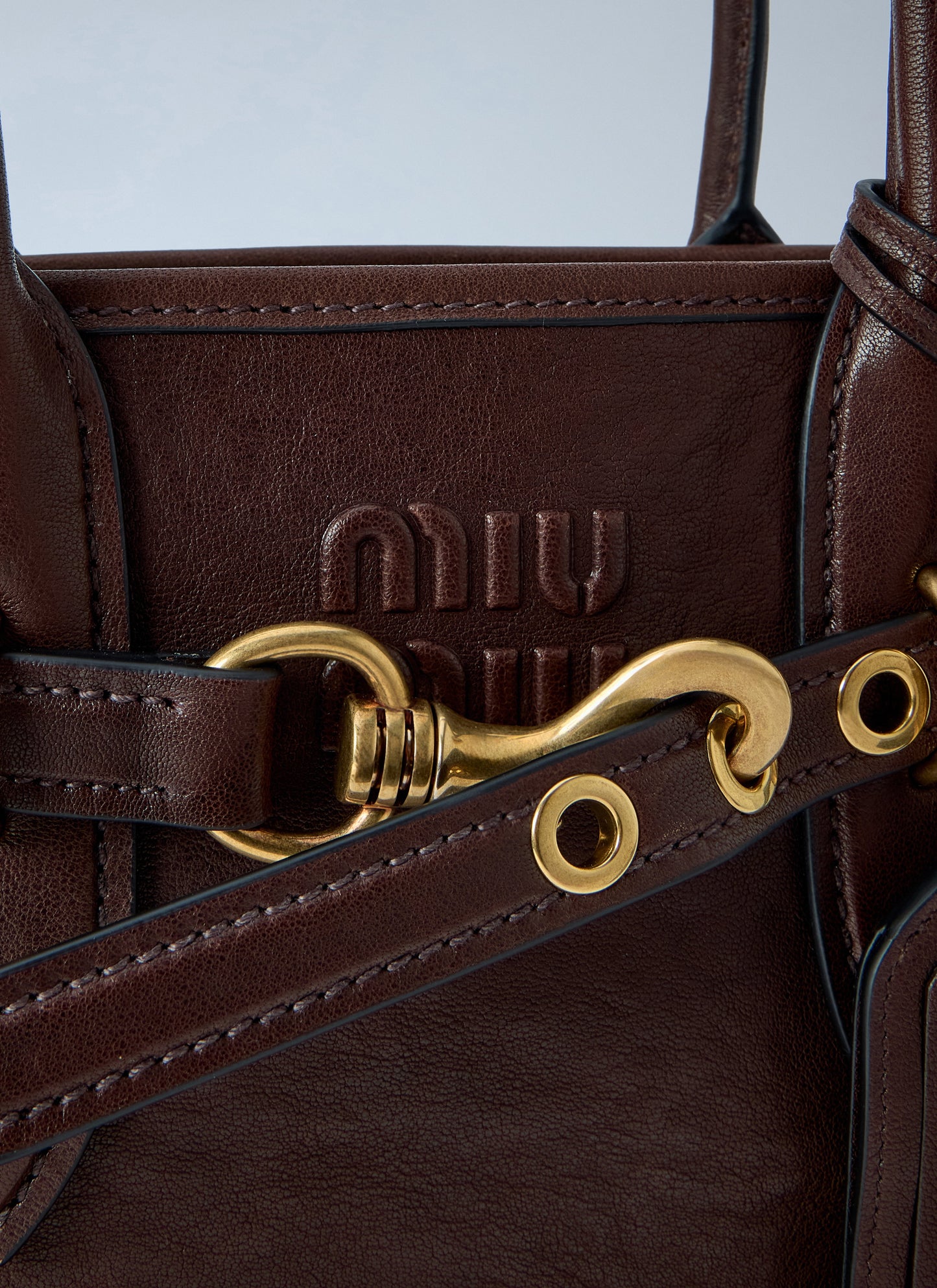 Miu Miu Women Adventure Nappa Leather Bag