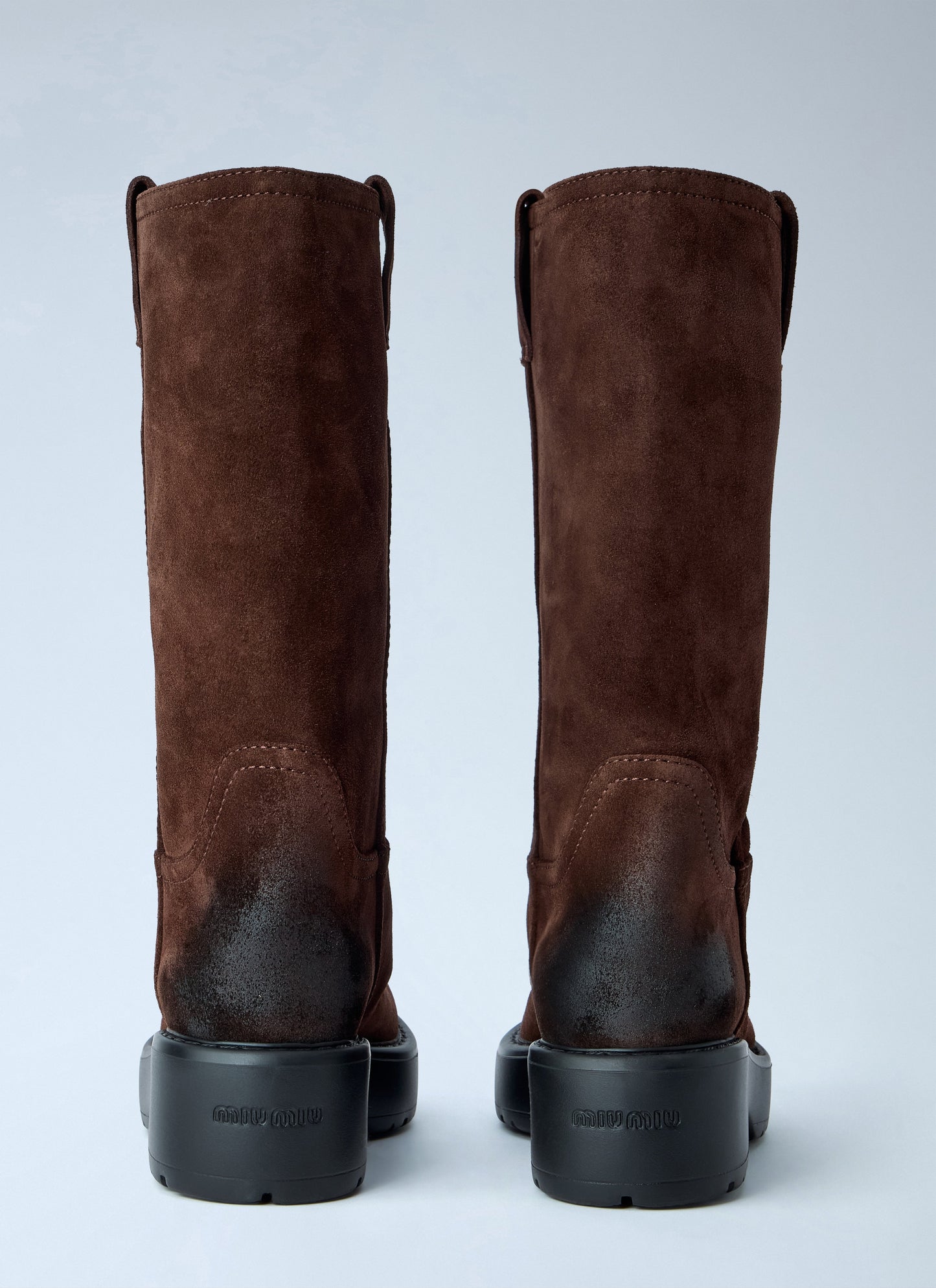 Miu Miu Women Suede Boots MIU MIU