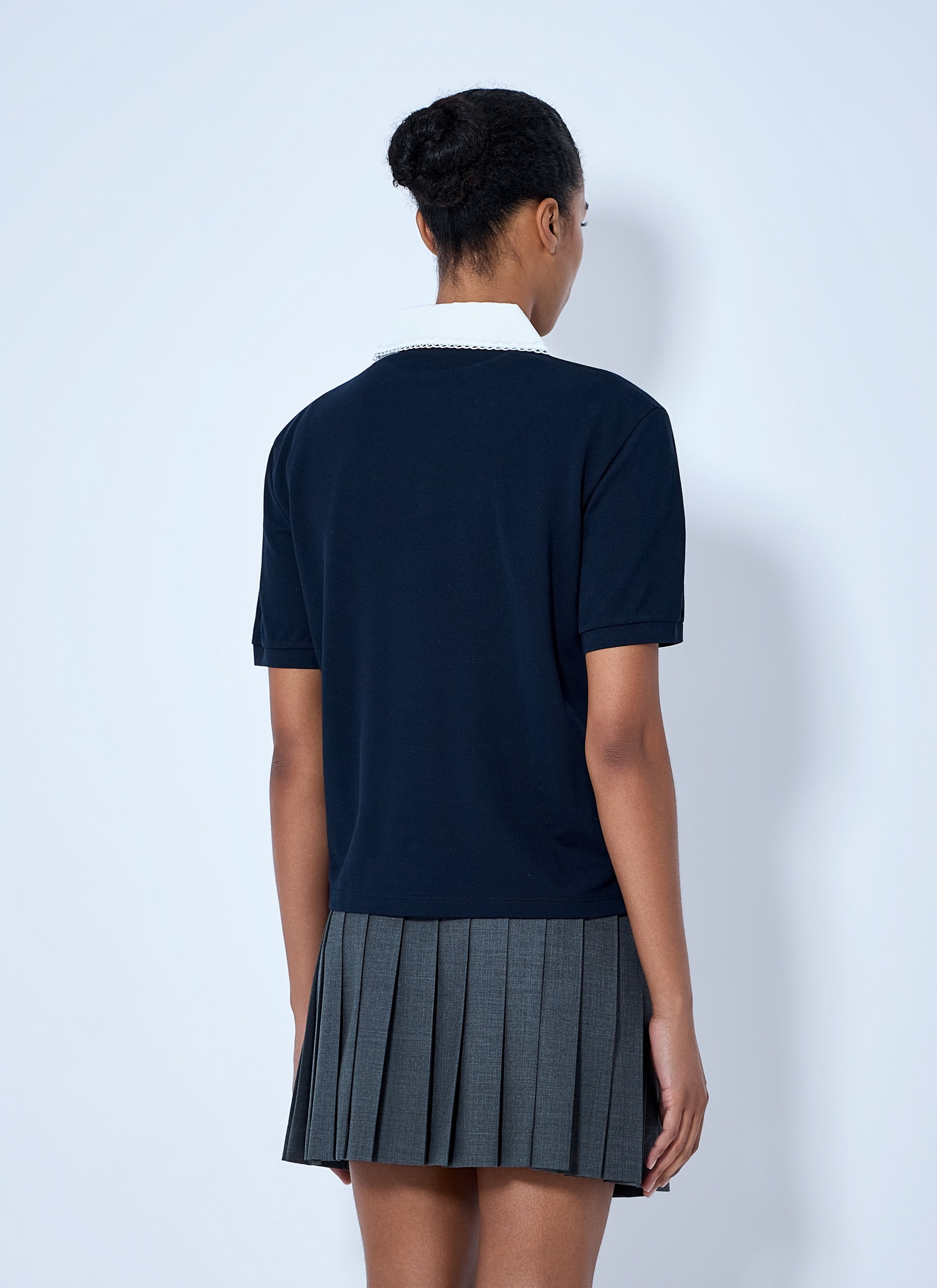 Miu Miu Women Piqué Polo Shirt MIU MIU